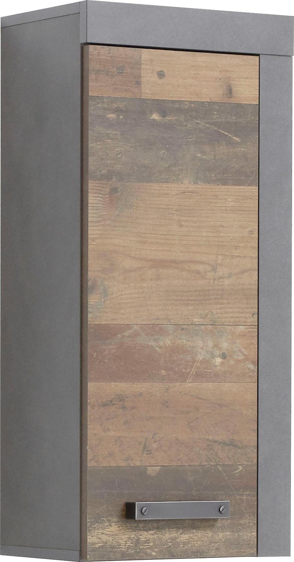 INOSIGN Hängeschrank "Ilana", Badschrank im modernen Industrial Style - Maße (B/T/H) 36/23/79 cm