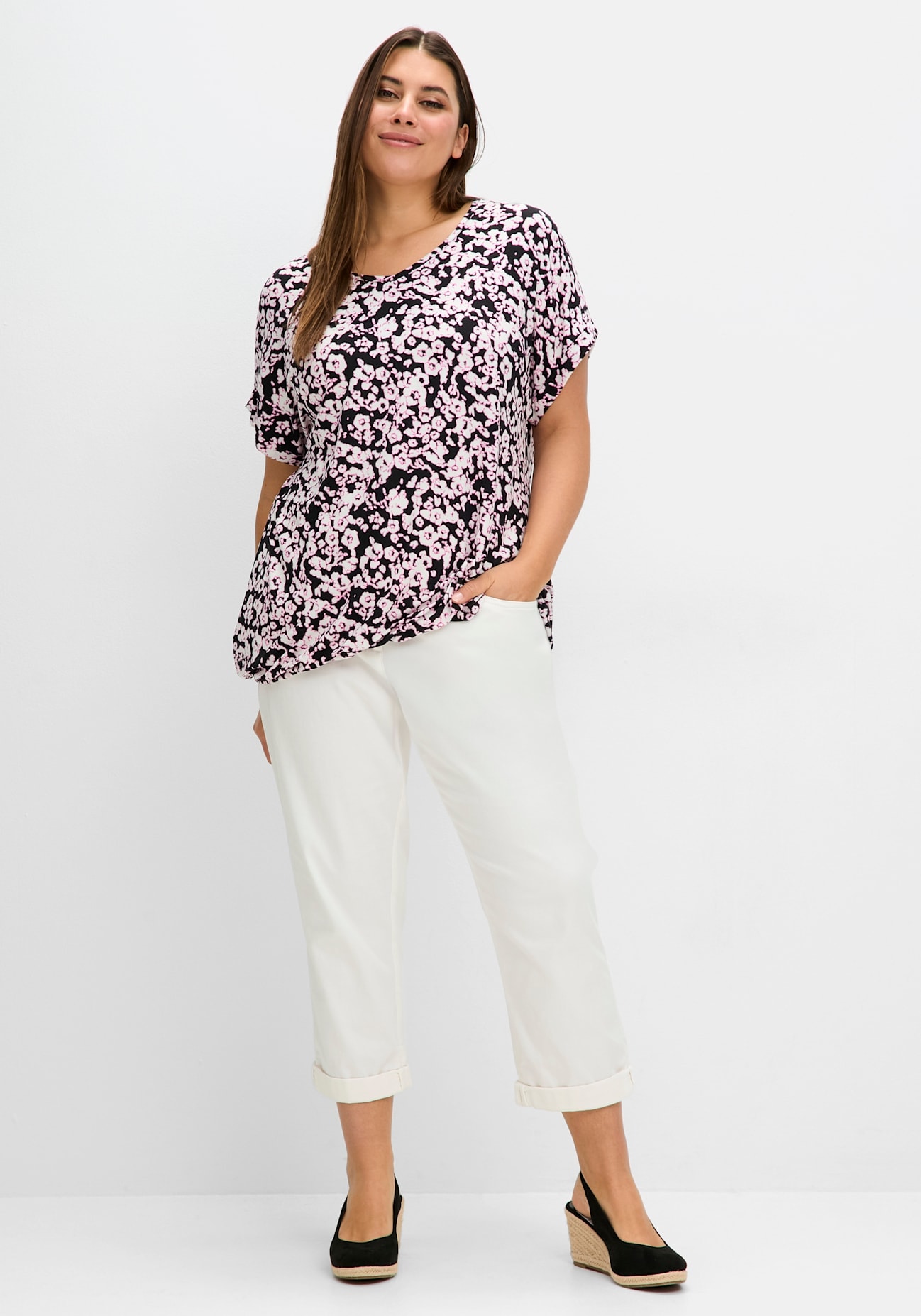 Sheego T-Shirt "T-Shirt", 1 Stk. günstig online kaufen