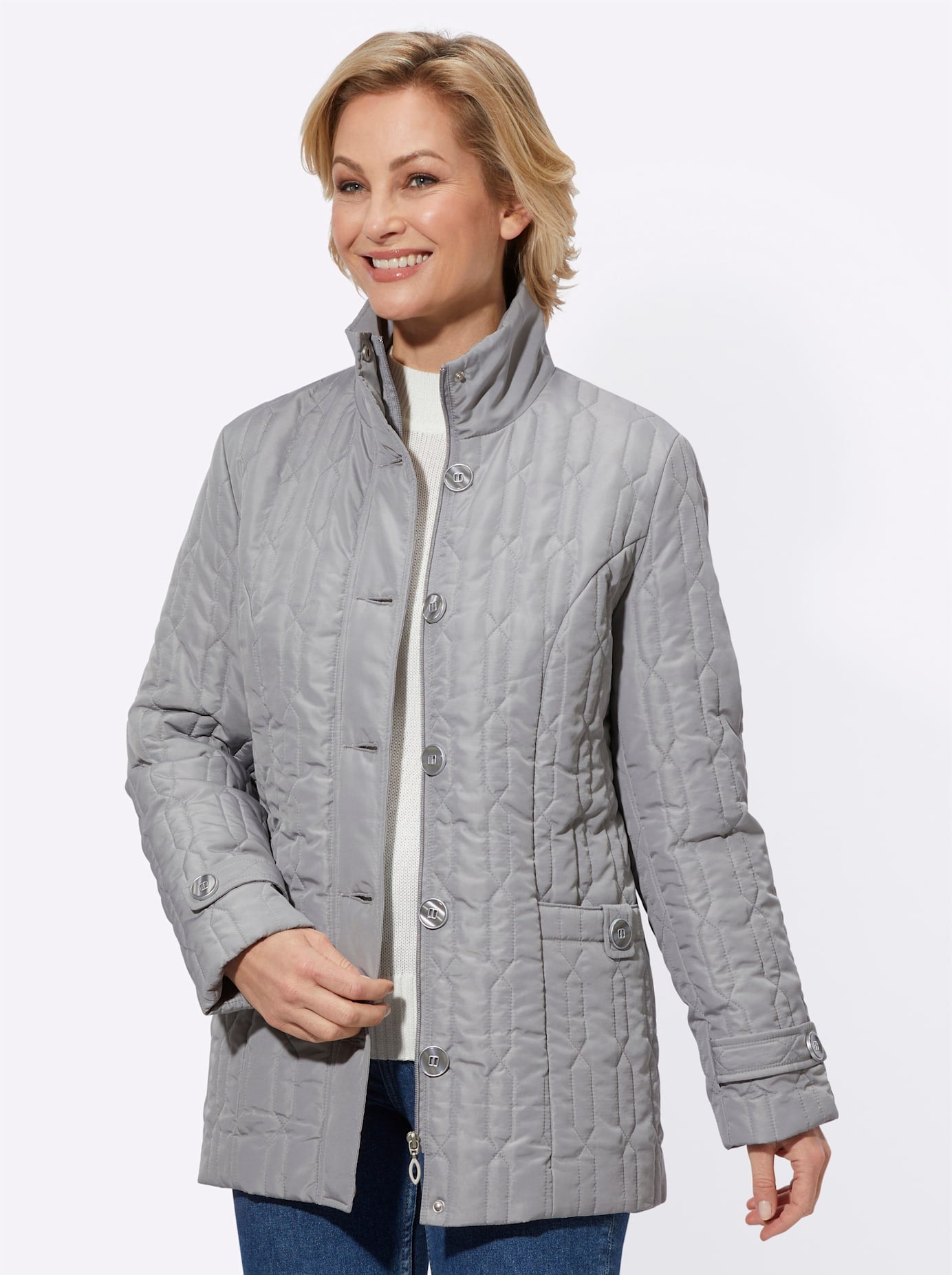 Classic Basics Steppjacke, ohne Kapuze