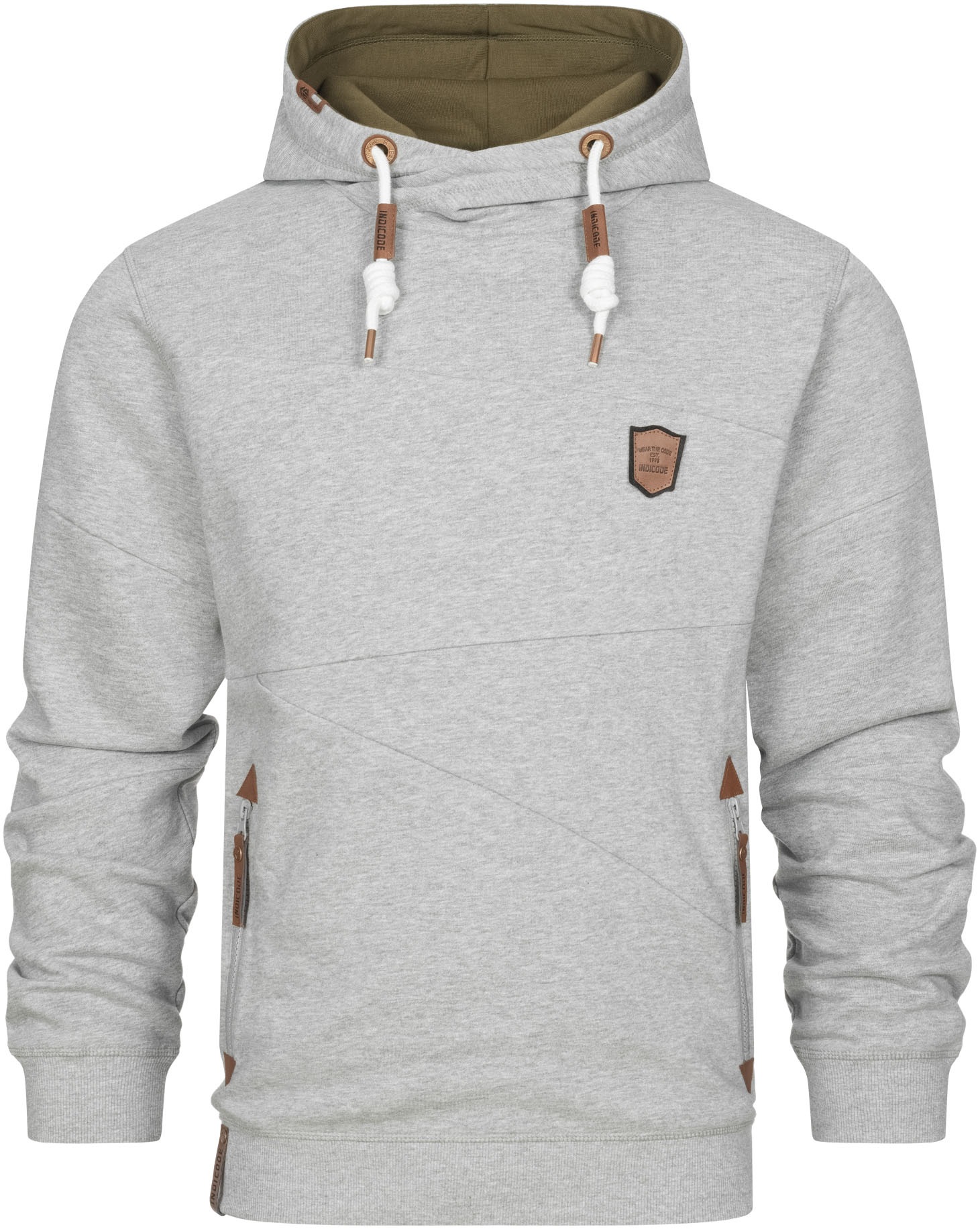 Indicode Kapuzensweatshirt »INAix«