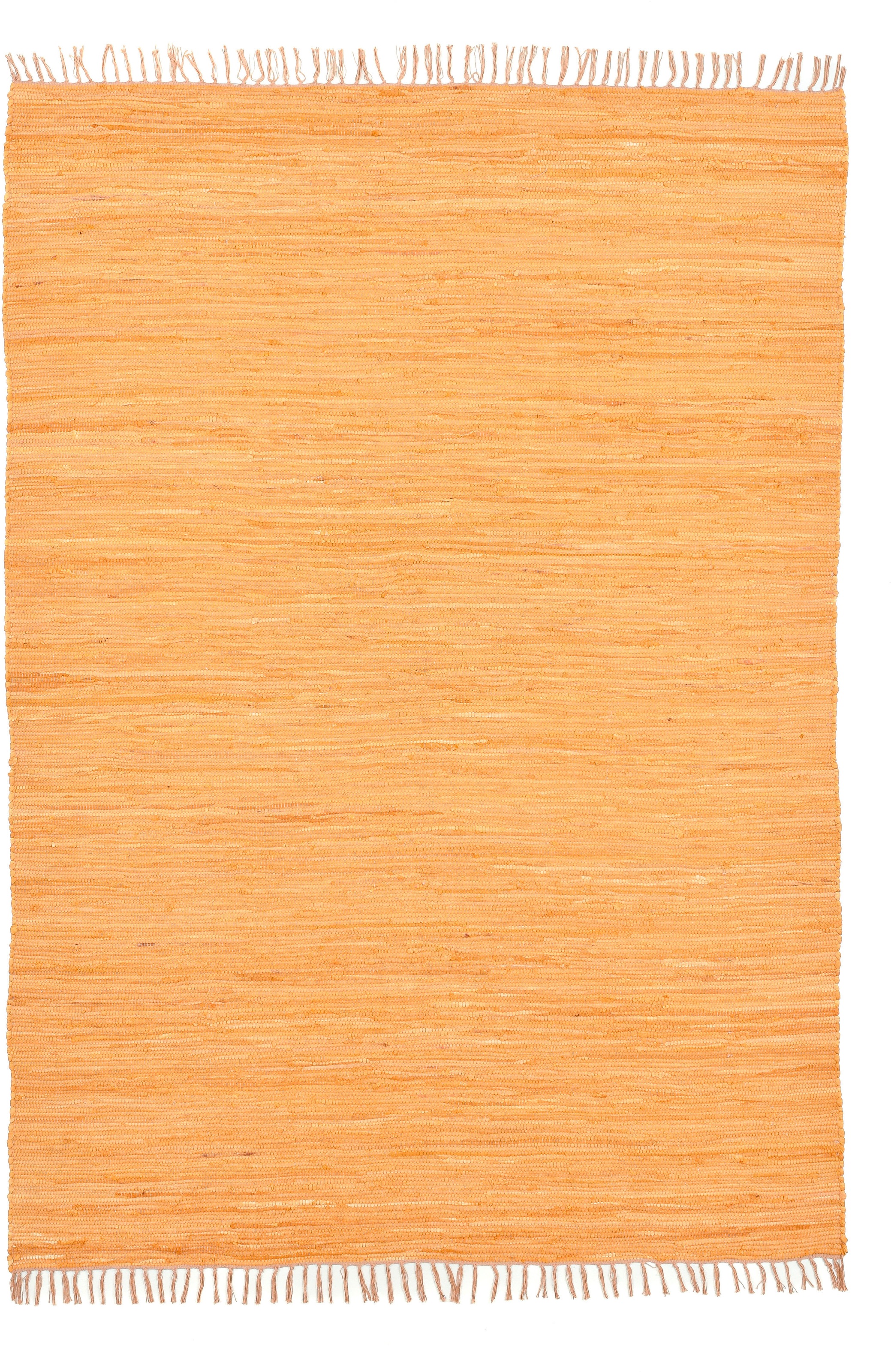 my home Kinderteppich »Insa Fleckerl«, rechteckig, 5 mm Höhe, Uni Farben, pastell, handgewebt, pflegeleicht, waschbar, Kinderzimmer