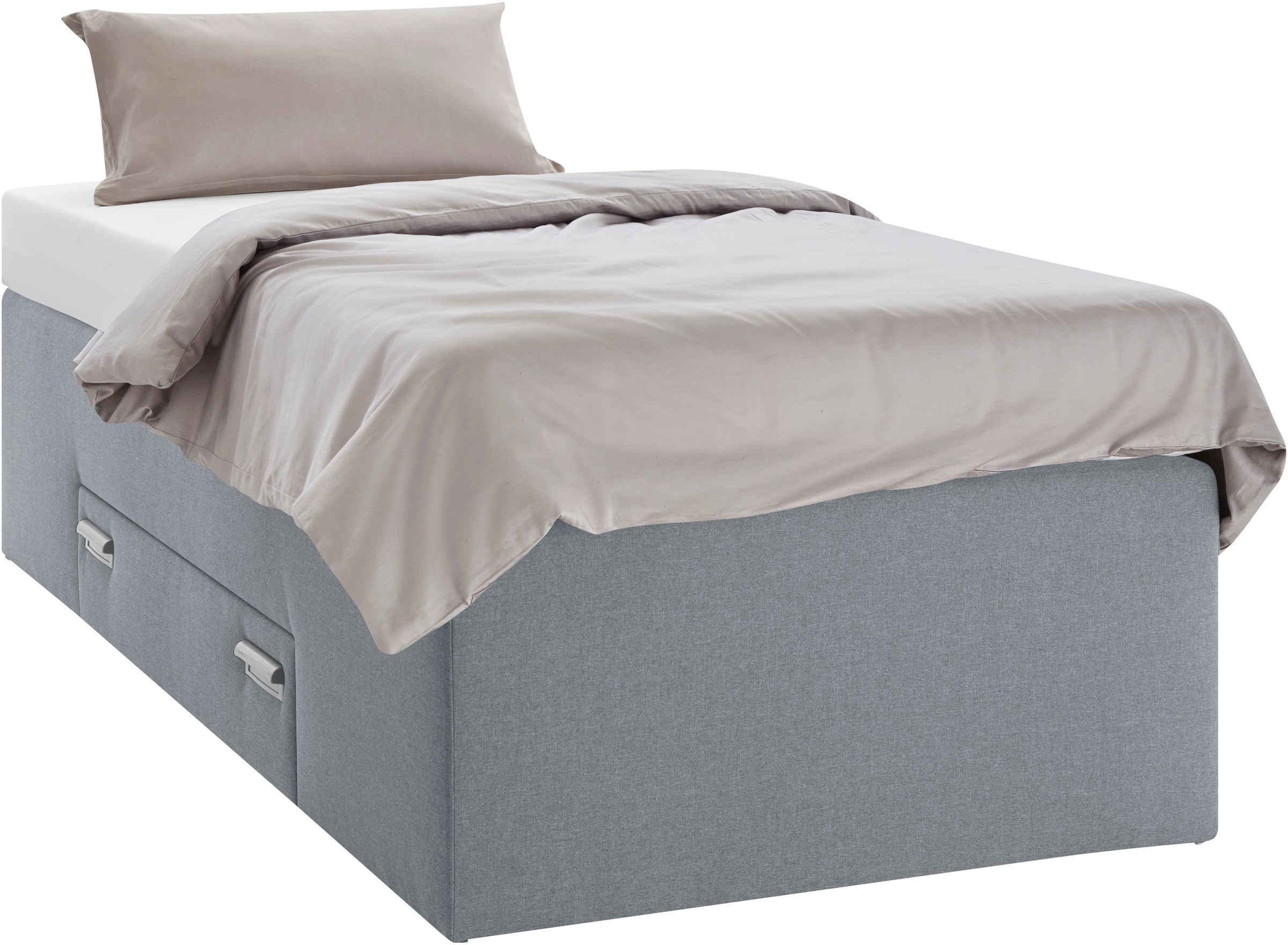 Westfalia Schlafkomfort Boxspringbett, mit integrierter Schublade, frei im Raum stellbar