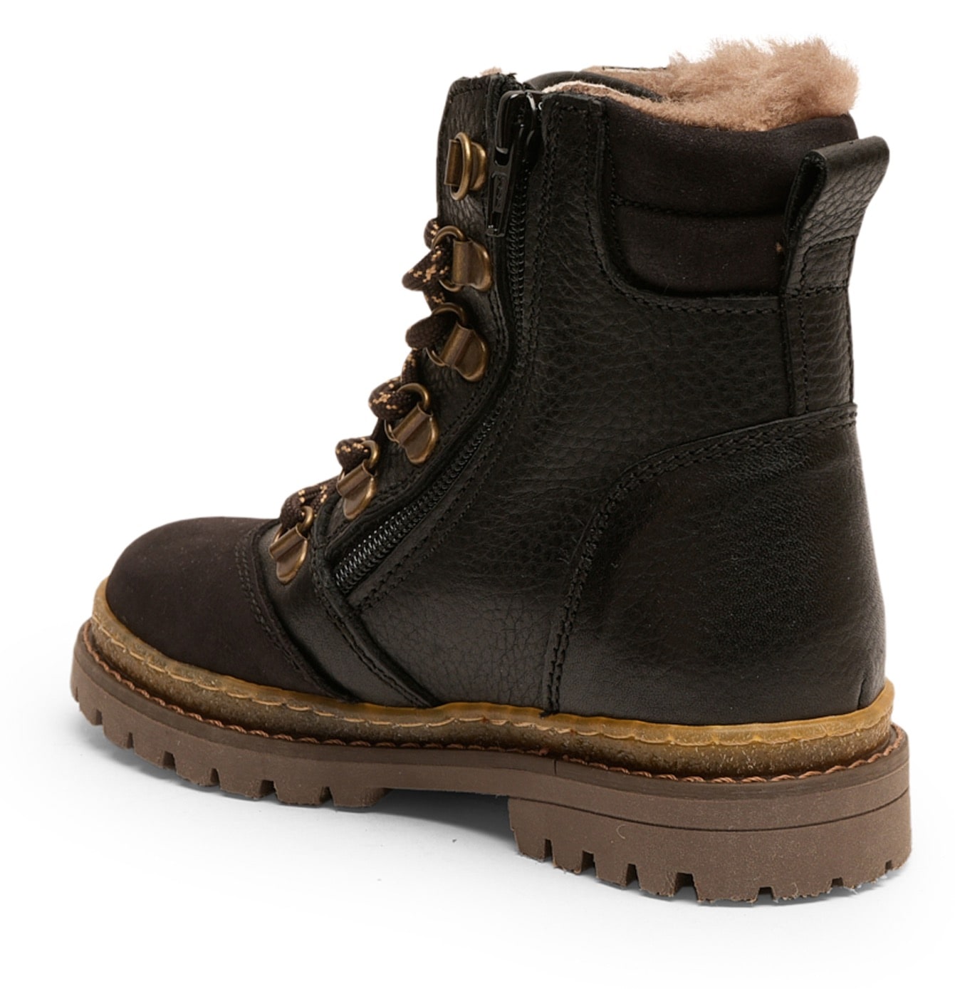 Bisgaard Winterboots »gert lamb«, Winterstiefel, Schnürstiefel, Kinderstiefel mit kuscheliger Lammwolle