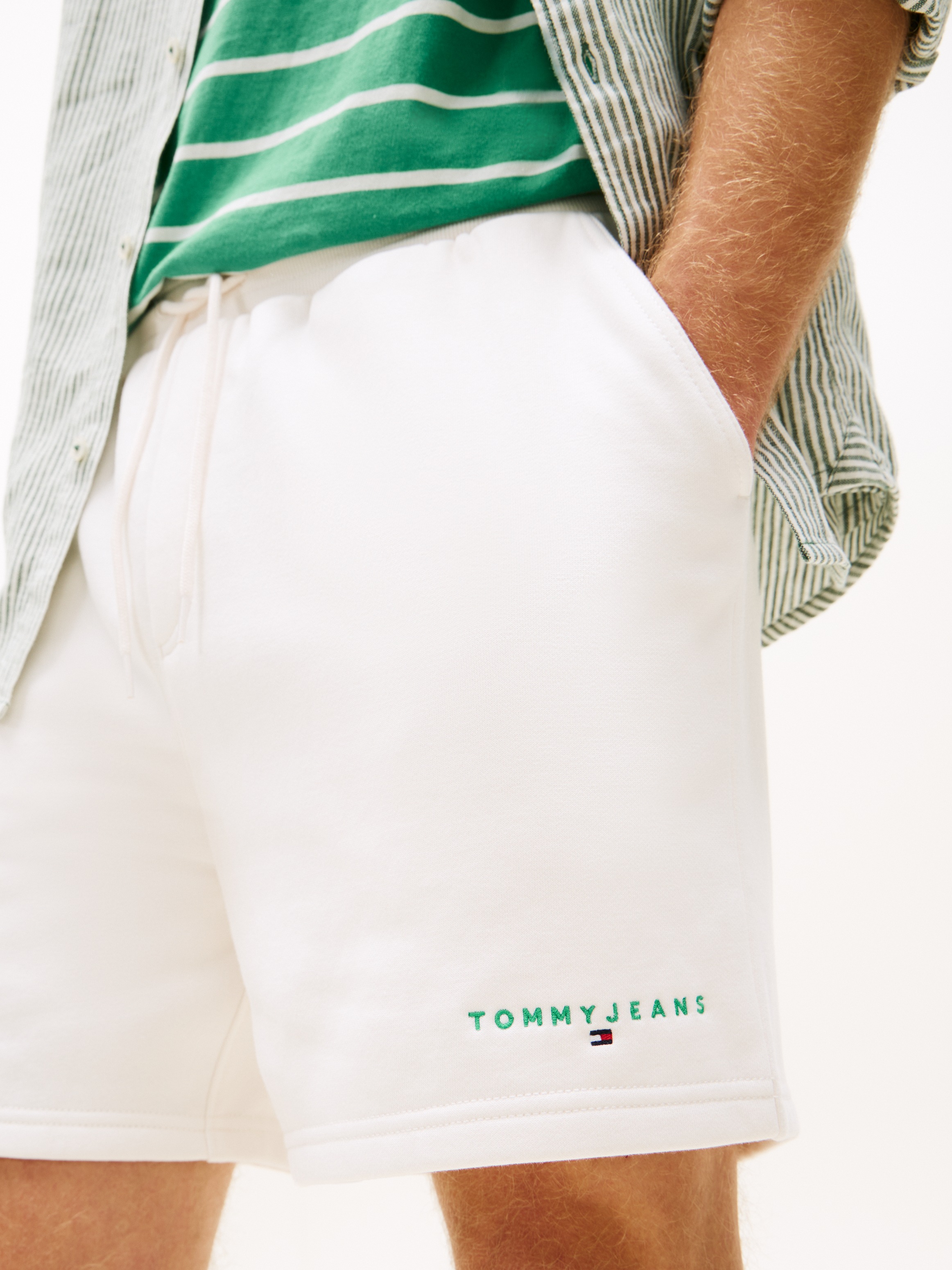 Tommy Jeans Shorts "TJM CONTRAST LINEAR BEACH" Regular fit mit elastischem günstig online kaufen