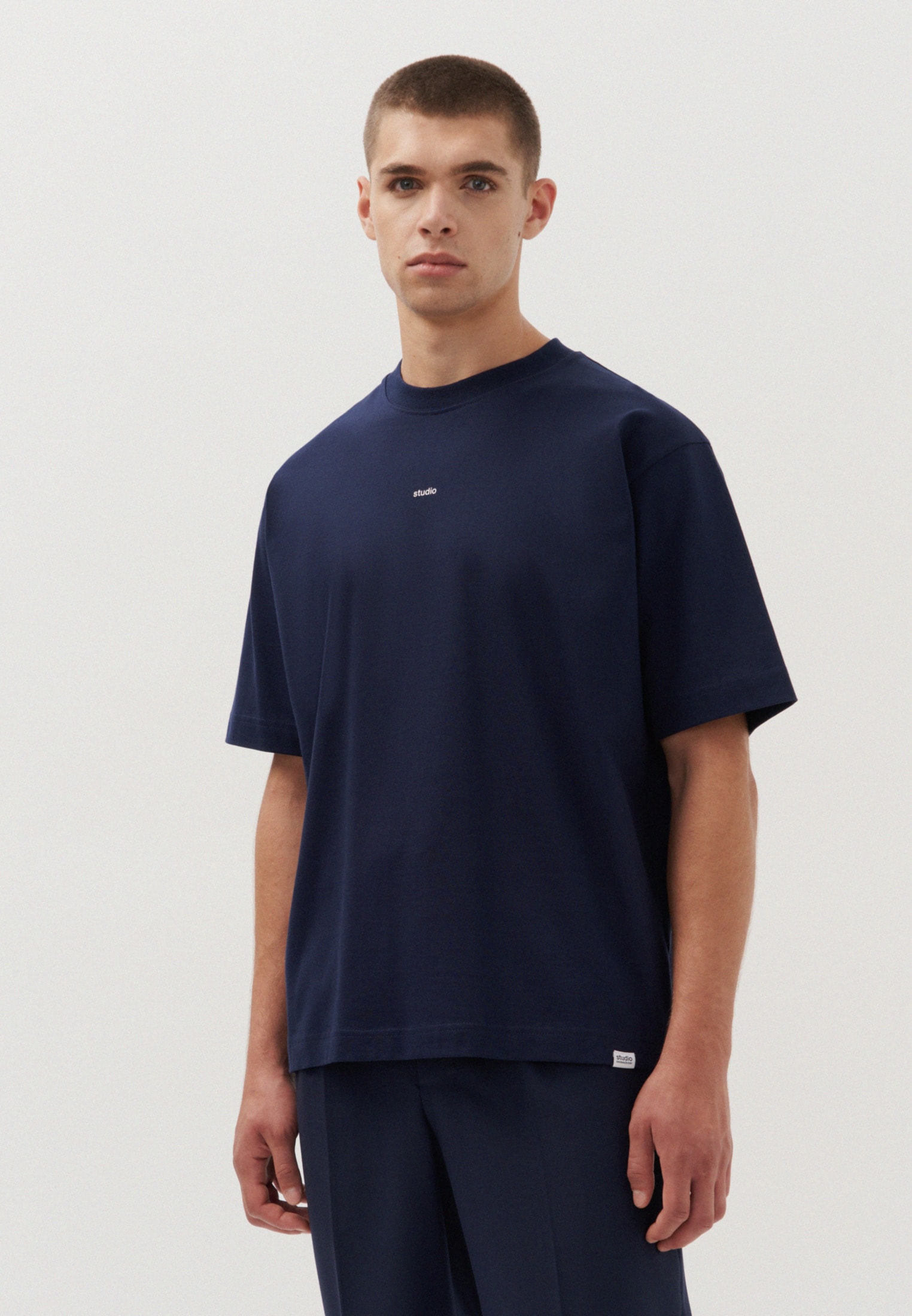 studio seidensticker T-Shirt »Studio«, Rundhals Uni