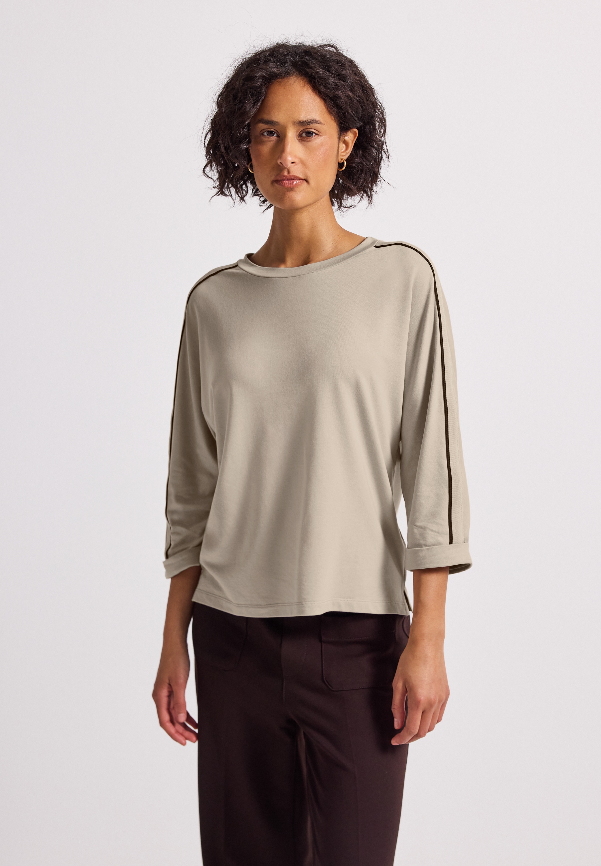 STREET ONE 3/4-Arm-Shirt, im soften Baumwoll-Mix günstig online kaufen