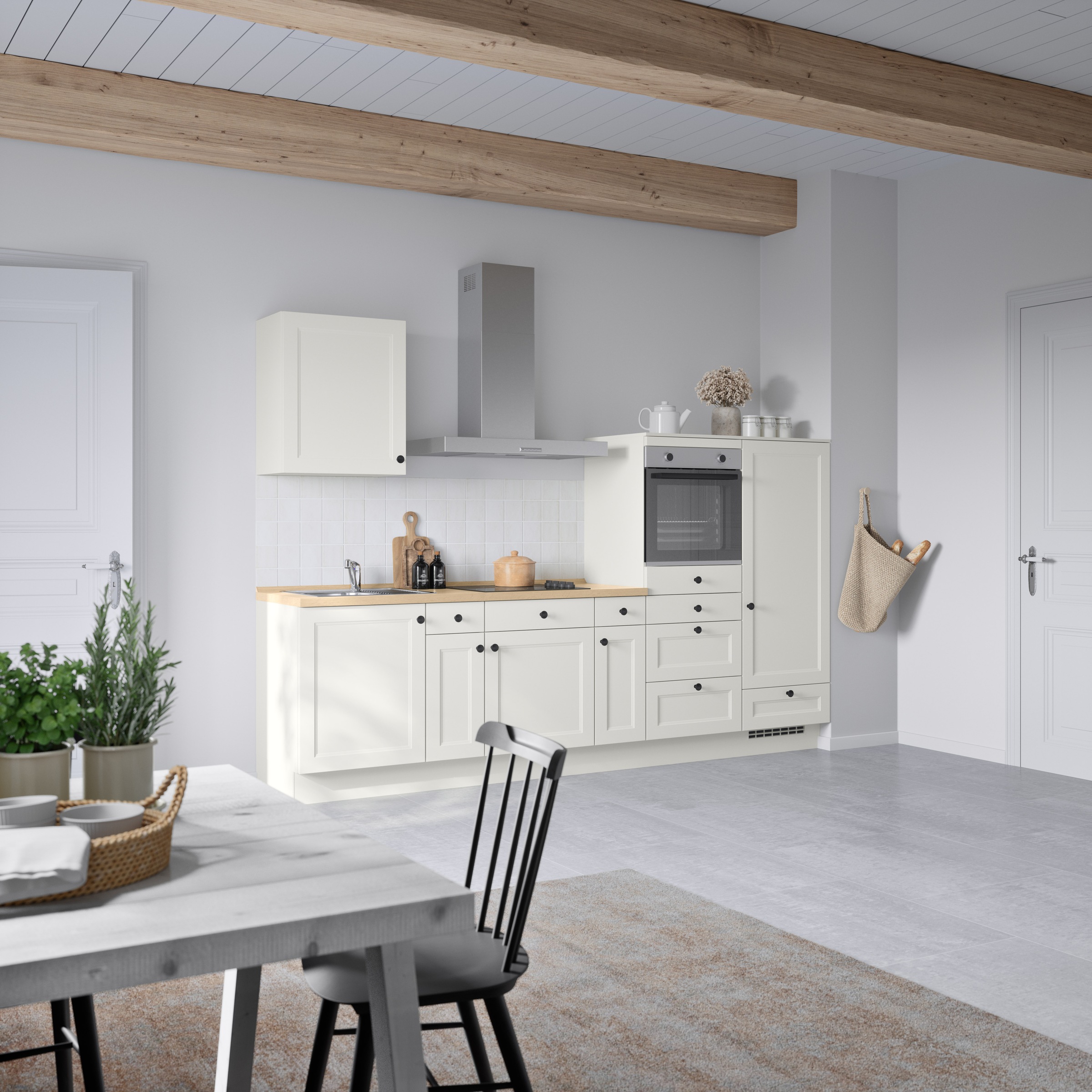 nobilia® Küchenzeile »"Cascada I"«, vormontiert, Ausrichtung wählbar, Breite 300 cm, wahlw. mit E-Geräten