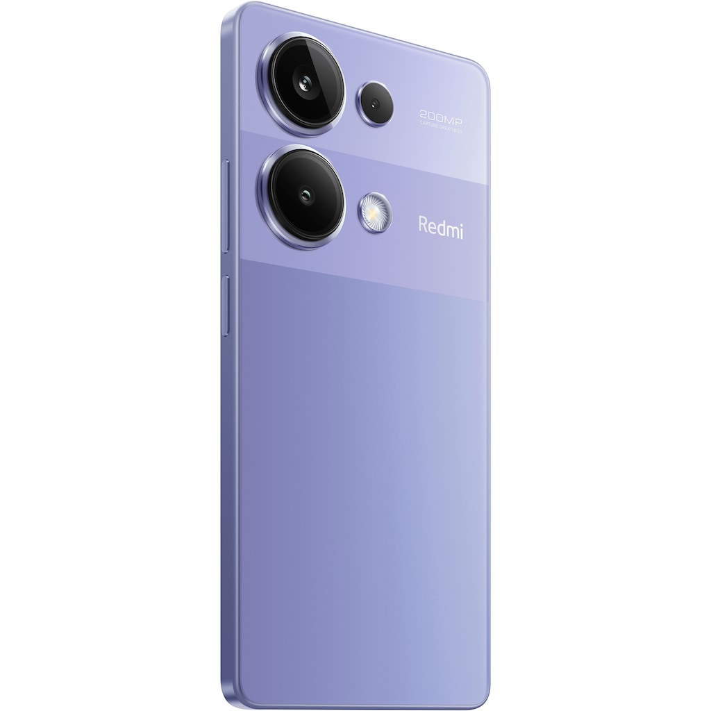 Xiaomi Smartphone »Redmi Note 13 Pro 256Gb«, Lavender Purple, 16,94 cm/6,67 Zoll, 256 GB Speicherplatz, 200 MP Kamera