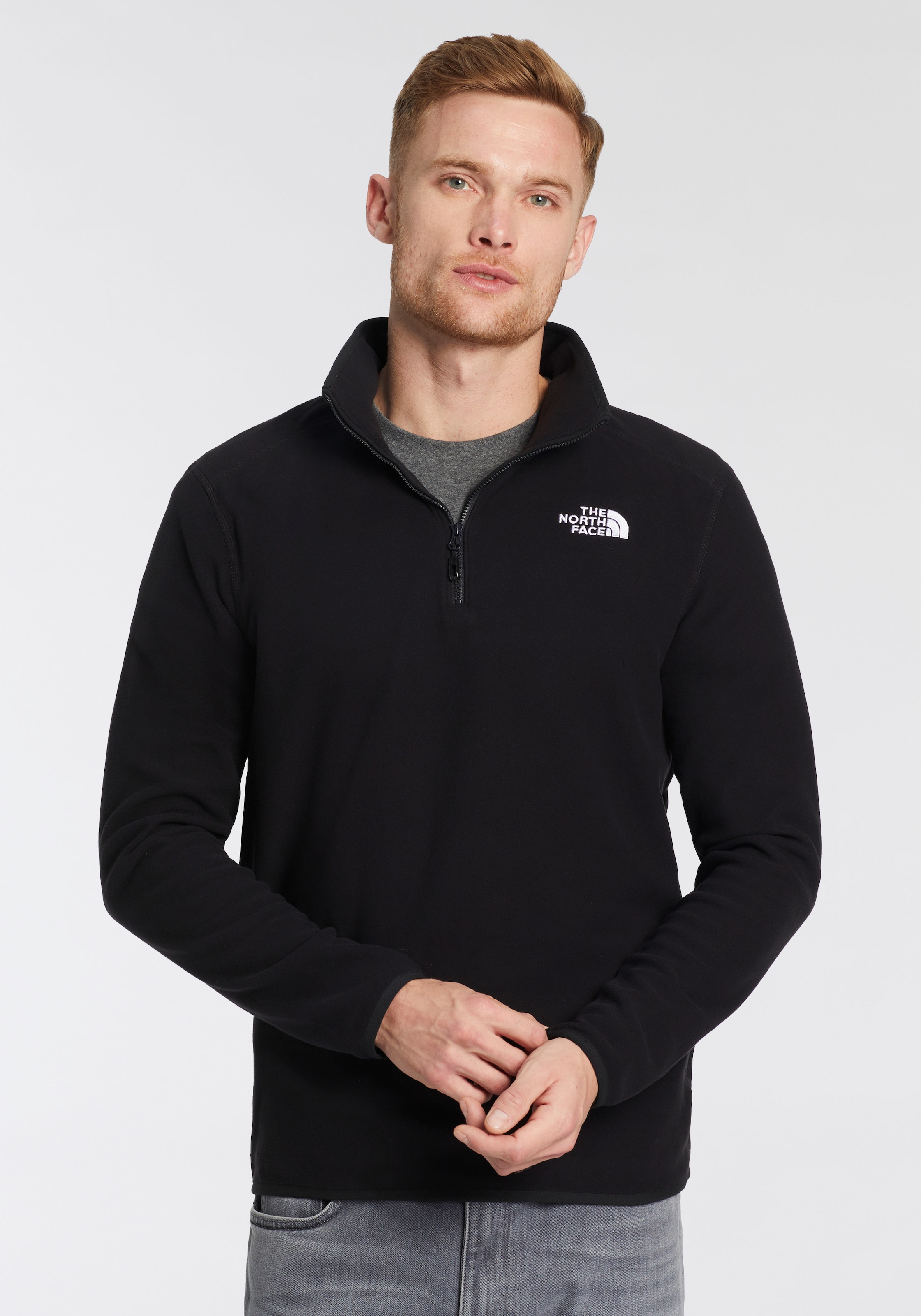 The North Face Fleecepullover "M 100 GLACIER 1/4 ZIP - EU" 1 Stk. tlg. mit günstig online kaufen