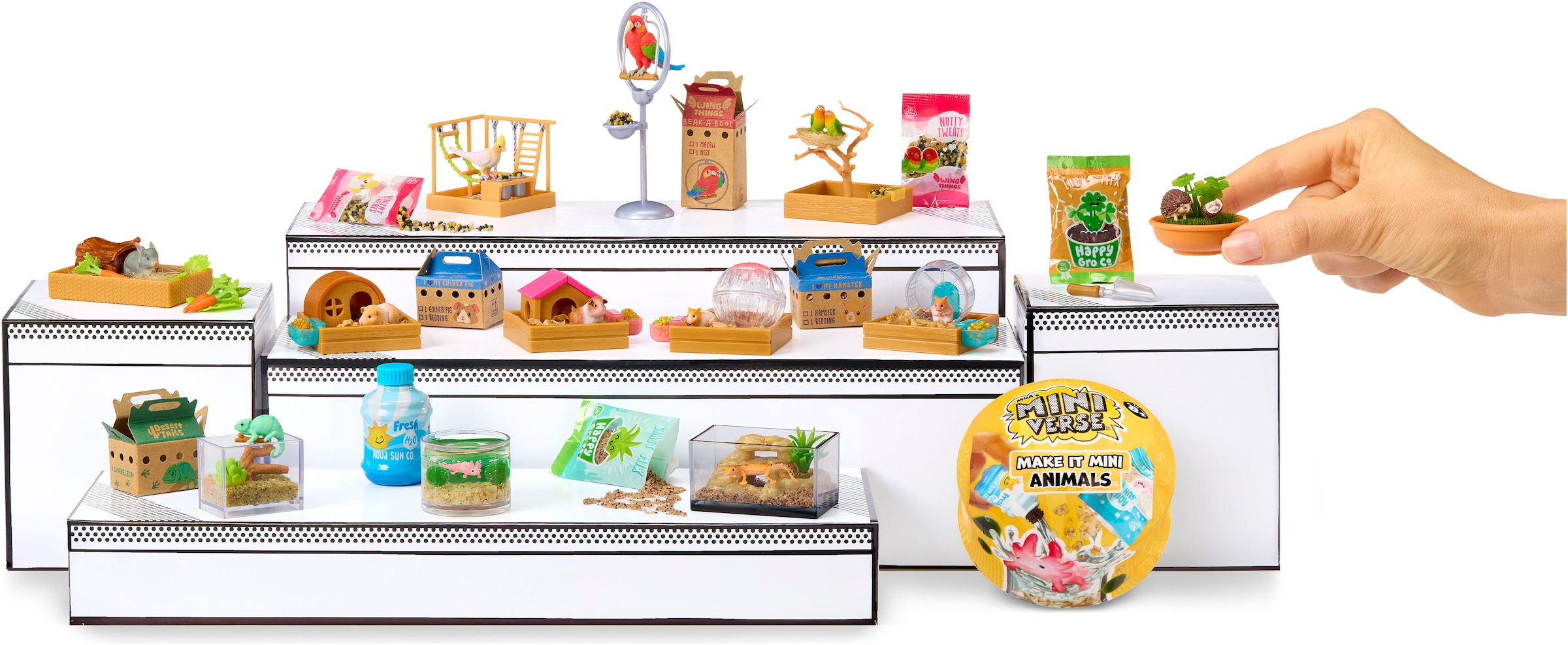 MGA ENTERTAINMENT Kreativset »MGA's Miniverse - Make It Mini Animals« sortiere Lieferung
