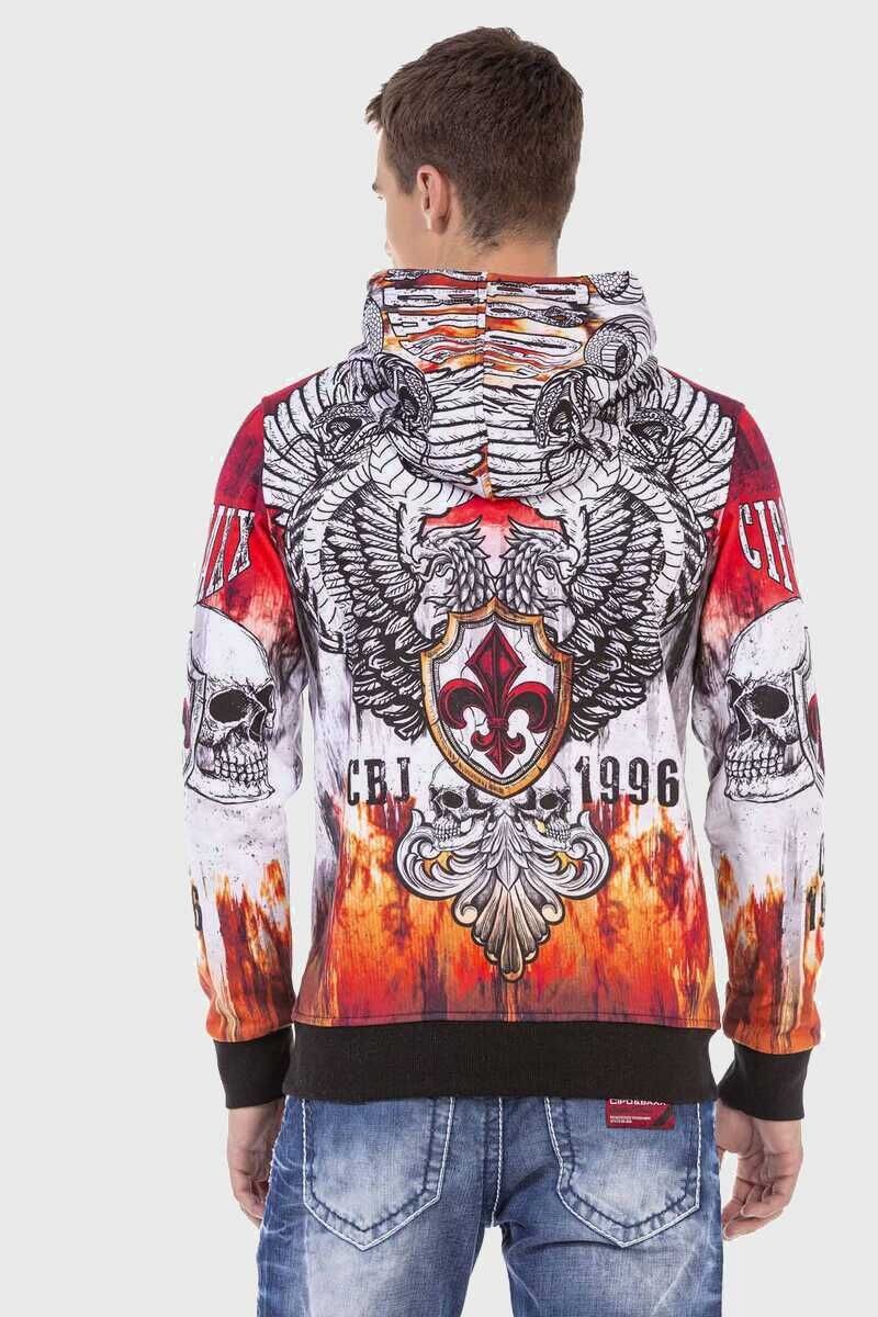 Cipo & Baxx Kapuzenpullover "Sweatshirts", 1 Stk. mit coolem Print günstig online kaufen