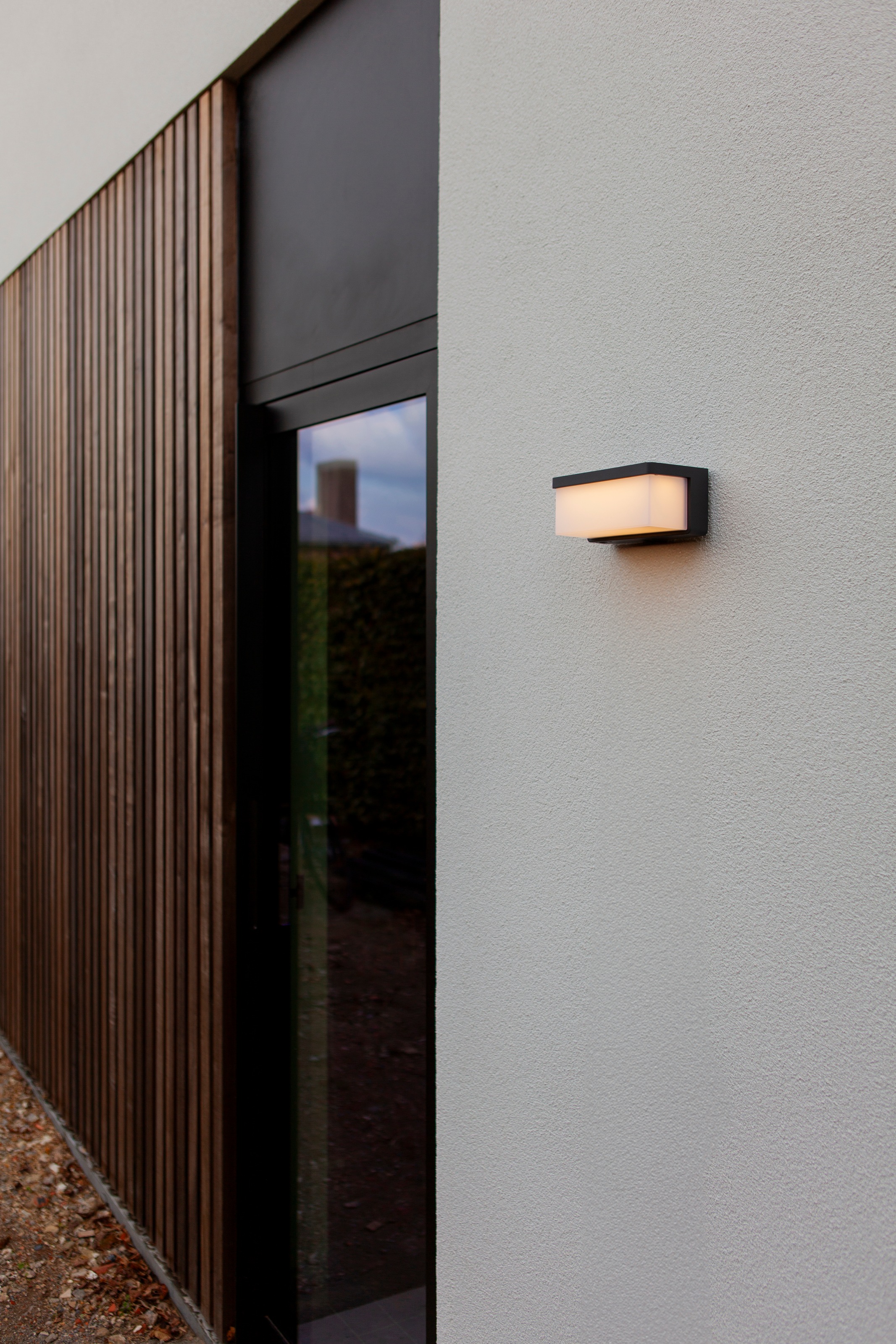LUTEC LED Solarleuchte "LED-Solarleuchte ZELNA, Hybrid" LED-Board Warmweiß günstig online kaufen