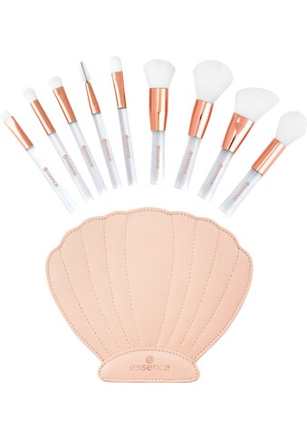 Essence Kosmetikpinsel-Set »Cute as shell bag & brush set«, (Set, 9 tlg.) kaufen