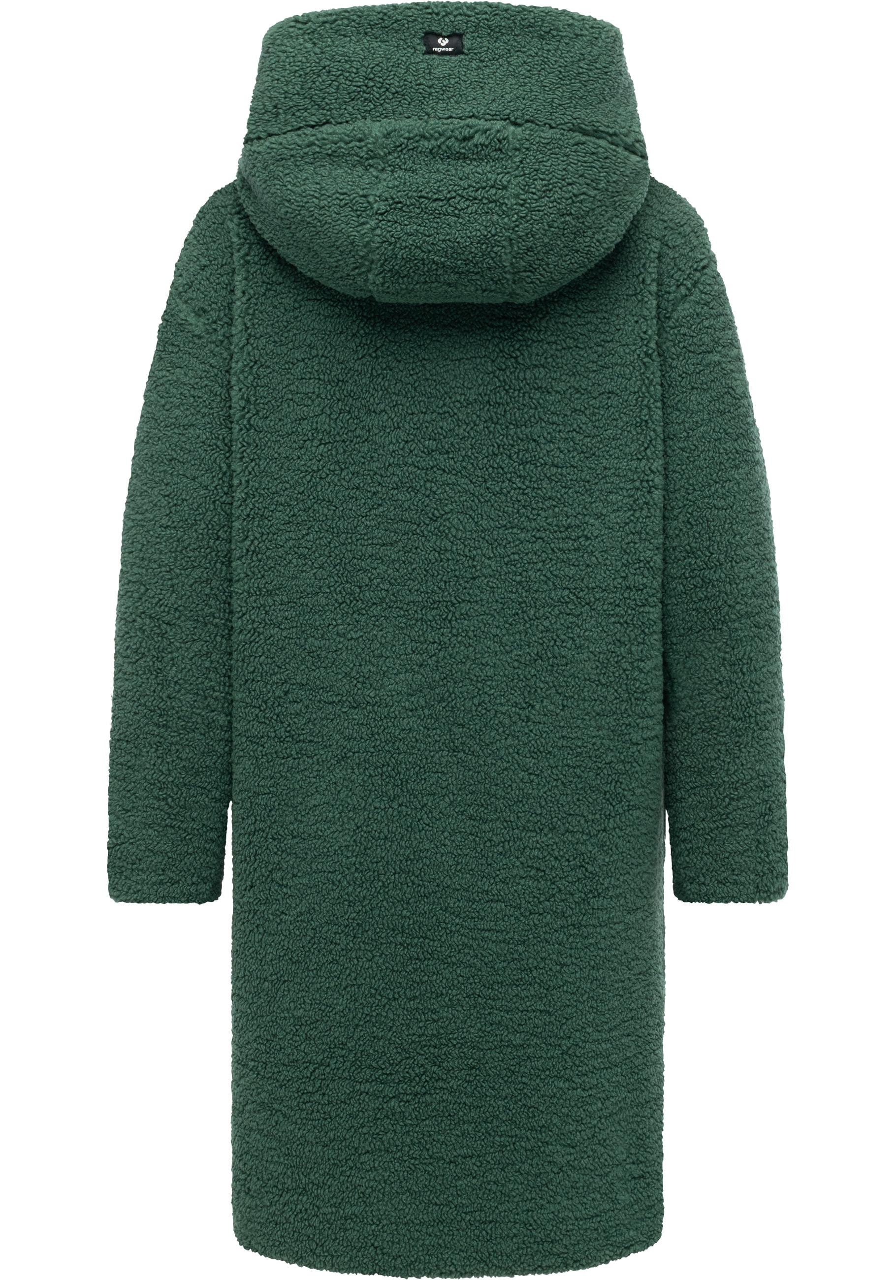 Ragwear Langmantel »Joonie YOUMODO« Langer Winter Plüschmantel mit Kapuze