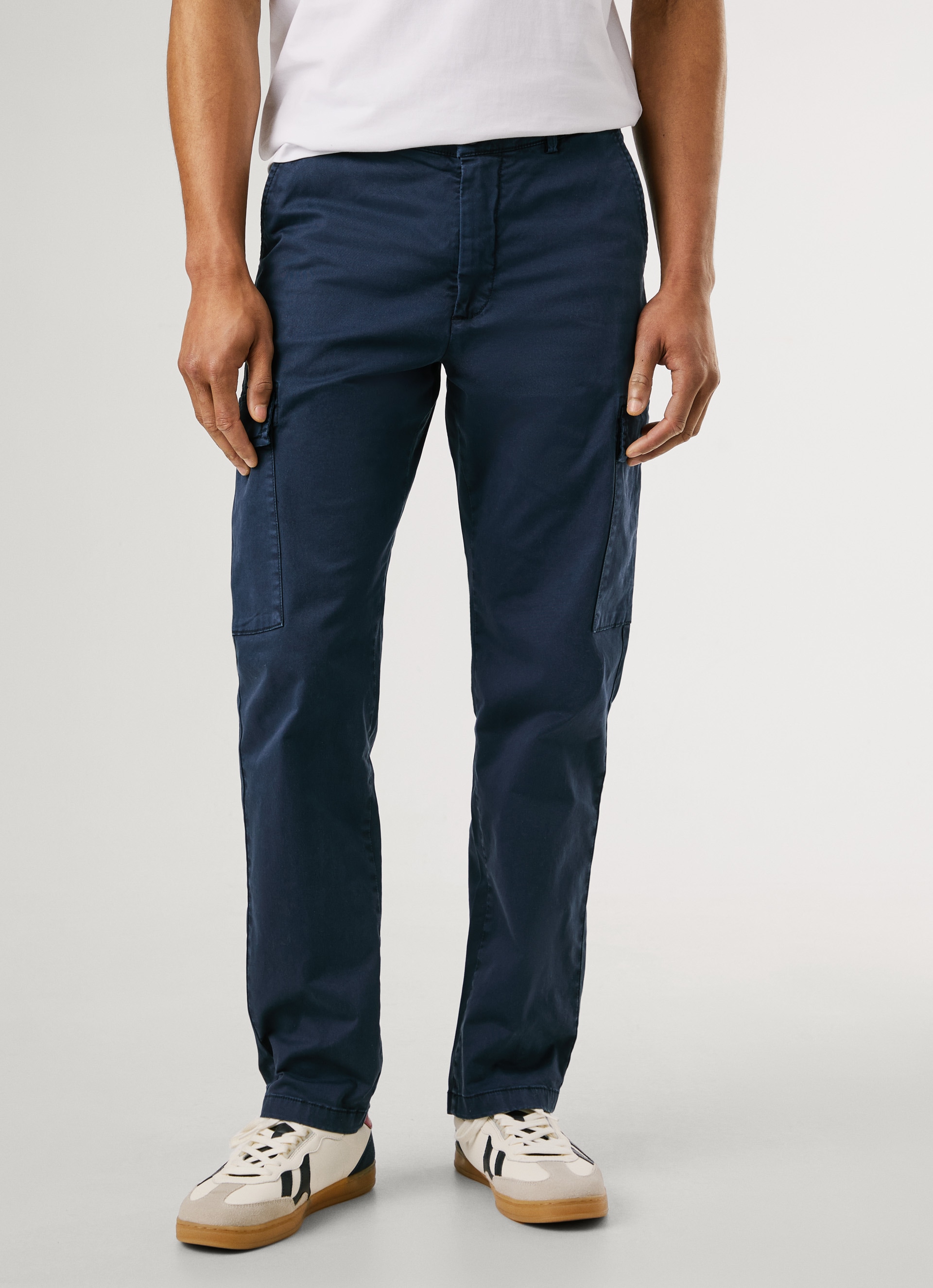 Pepe Jeans Chinohose "SLIM CARGO TWILL" mit aufgesetzten Taschen günstig online kaufen