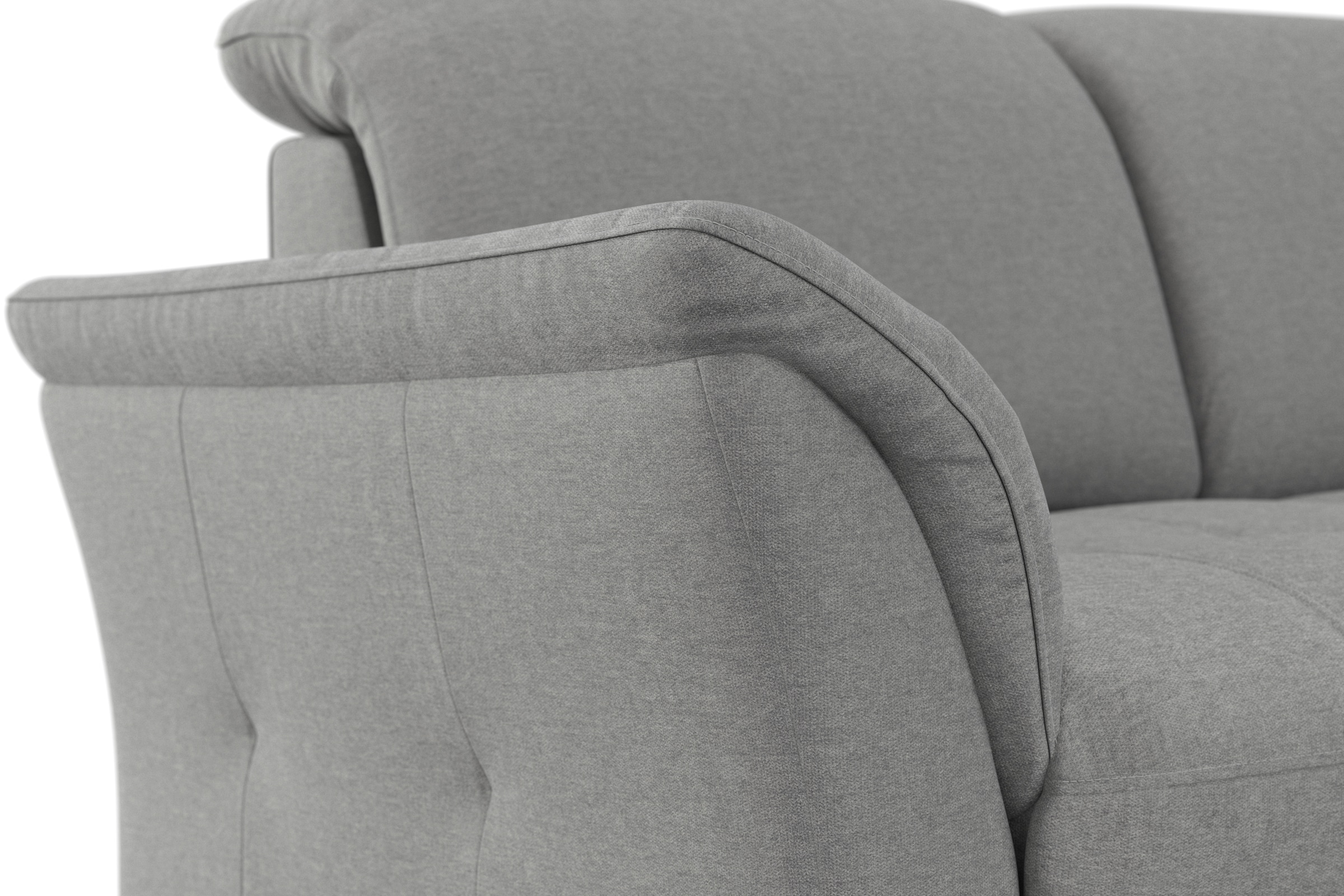 sit&more Ecksofa »Maggiore L-Form« wahlweise mit Kopfteilverstellung, Bettfunktion und Bettkasten