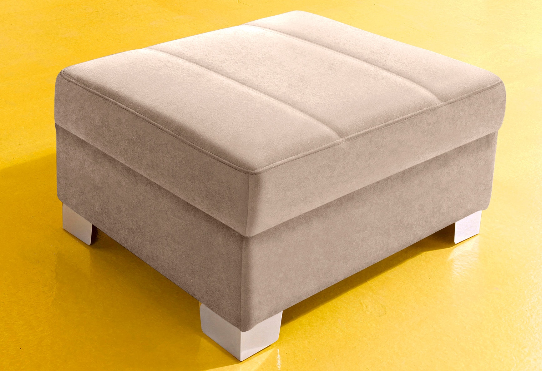 INOSIGN Hocker »Turah mit moderner Steppung«, passend zur Serie, B/T/H: 85/61/40 cm, auch in Leder