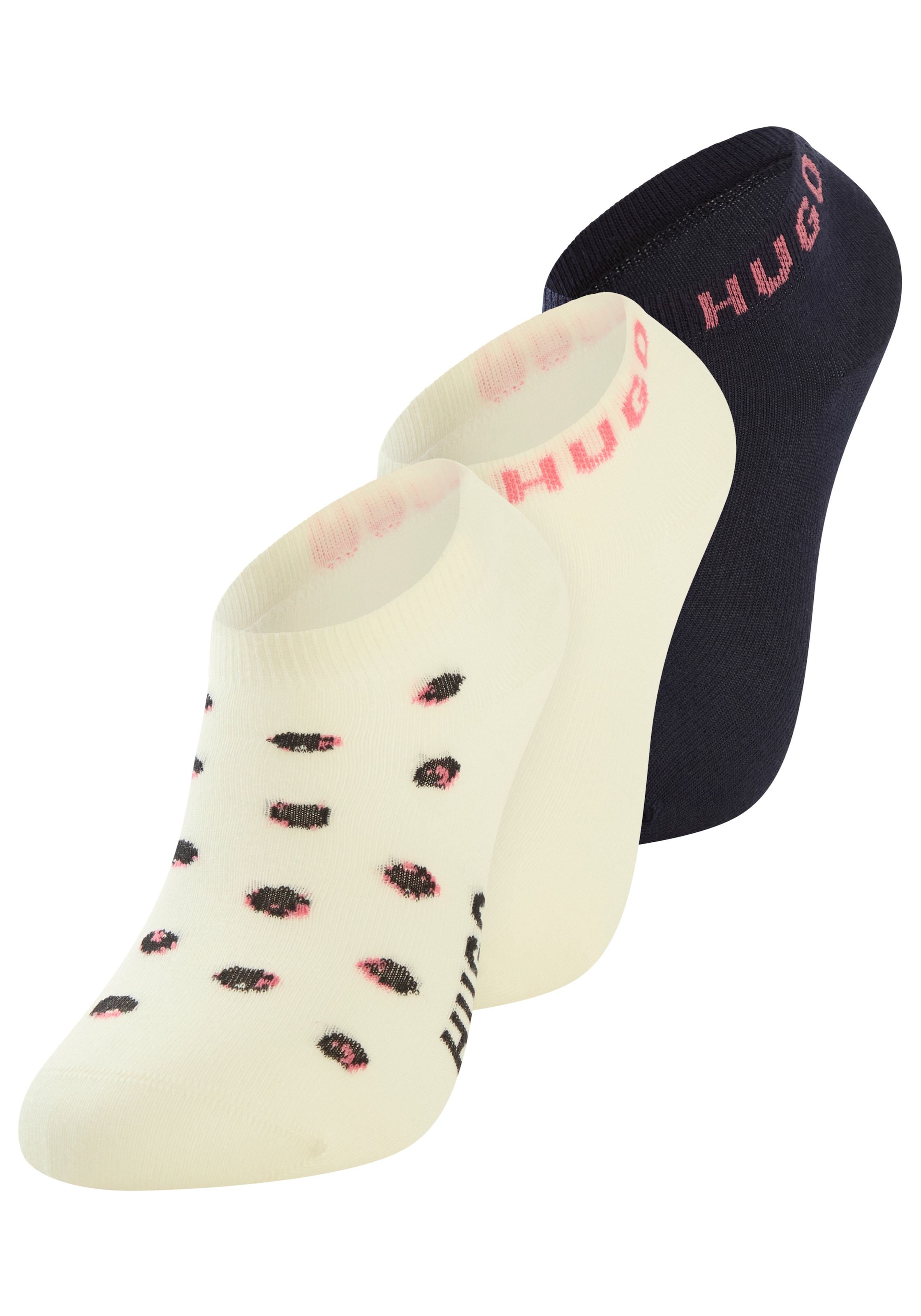 HUGO Underwear Sneakersocken, (Packung, 3 Paar), mit HUGO-Schriftzug günstig online kaufen
