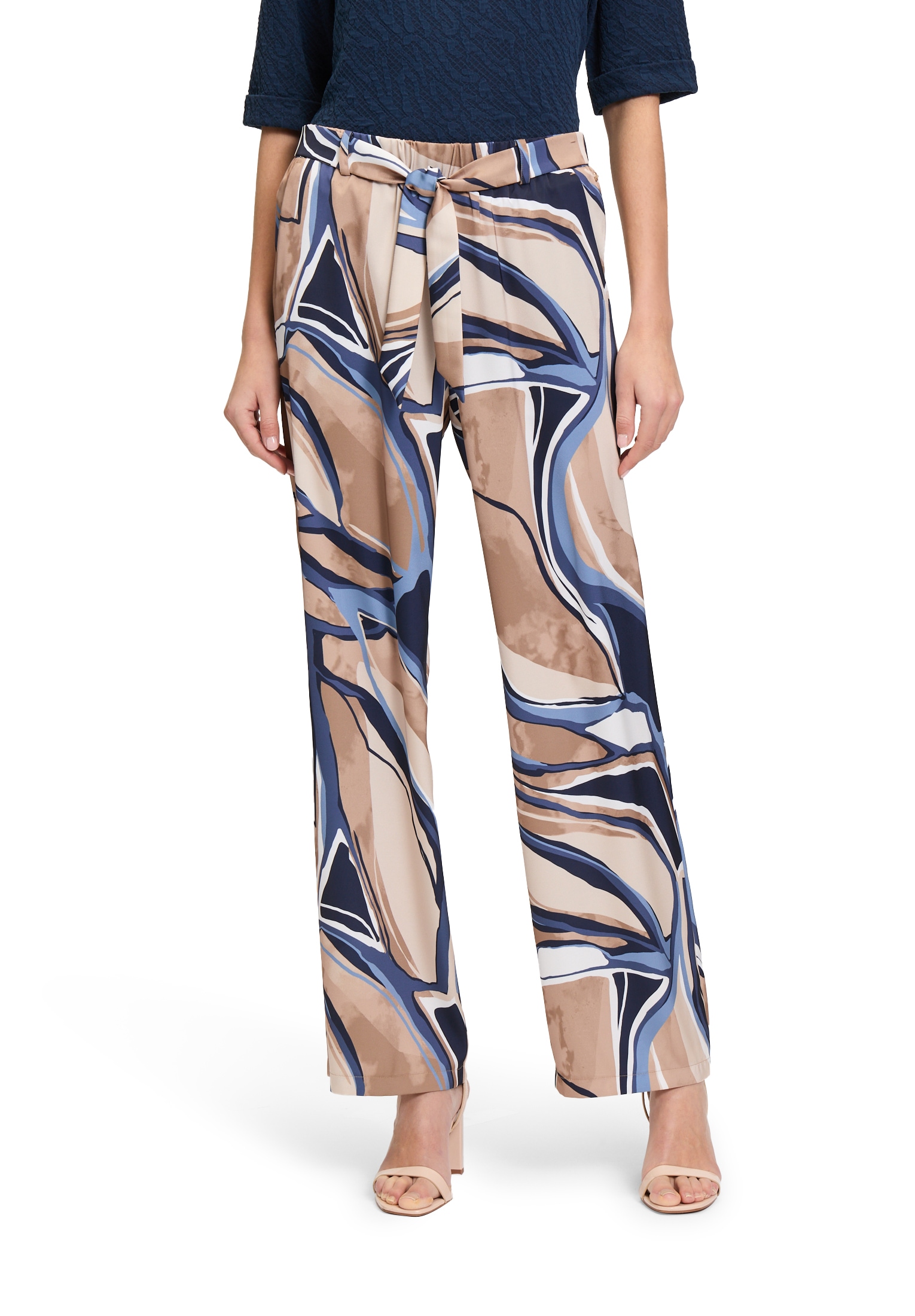 Betty&Co Schlupfhose "Damen mit Print" günstig online kaufen