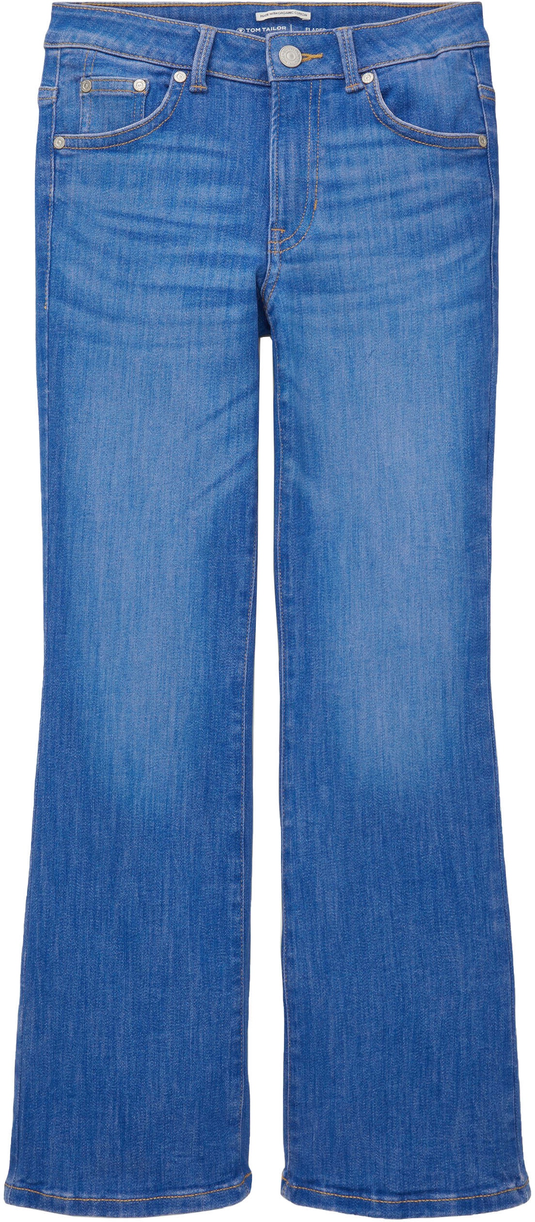 TOM TAILOR Straight-Jeans su authentischer Waschu...