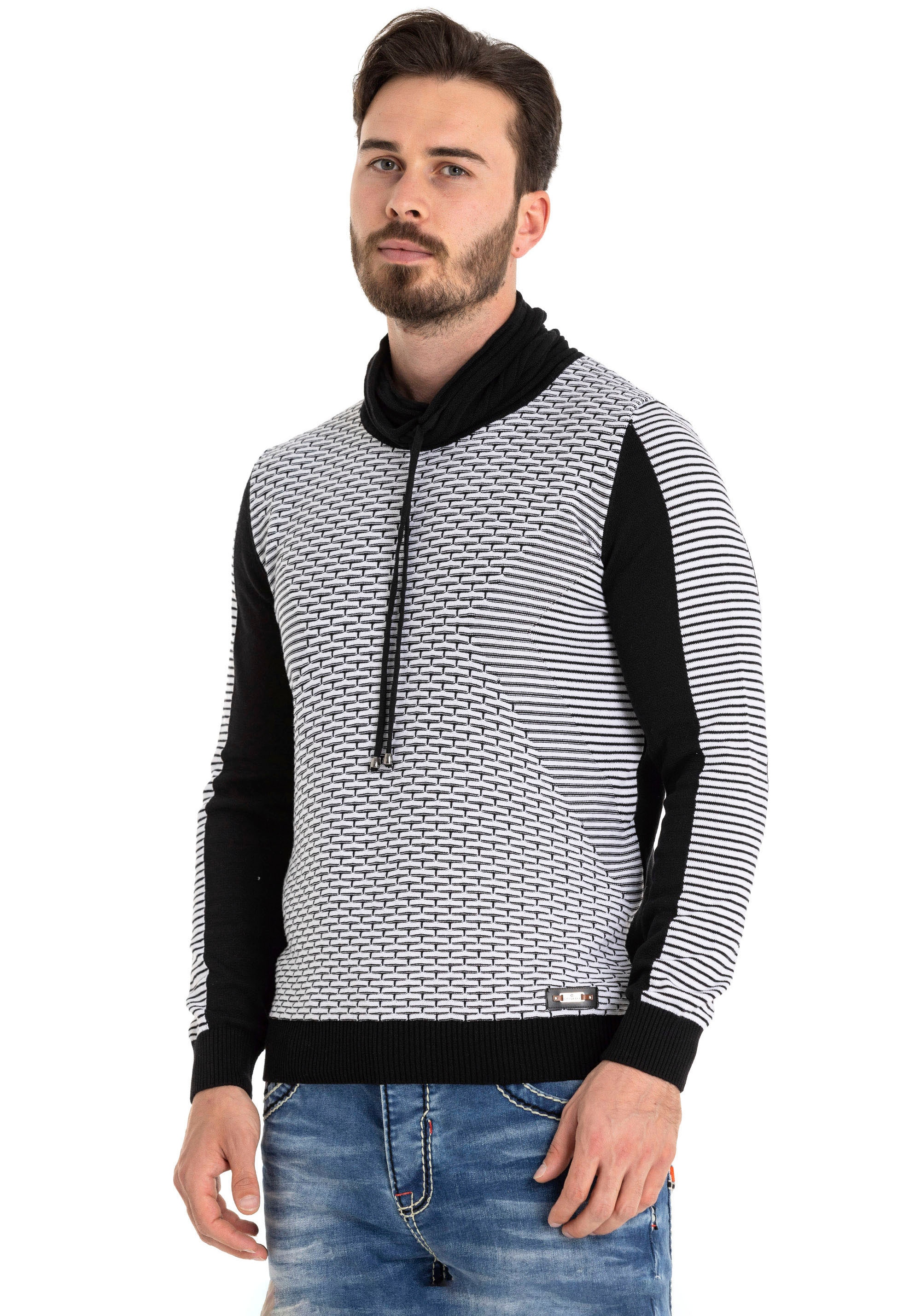 Cipo & Baxx Cipo & Baxx Rollkragenpullover