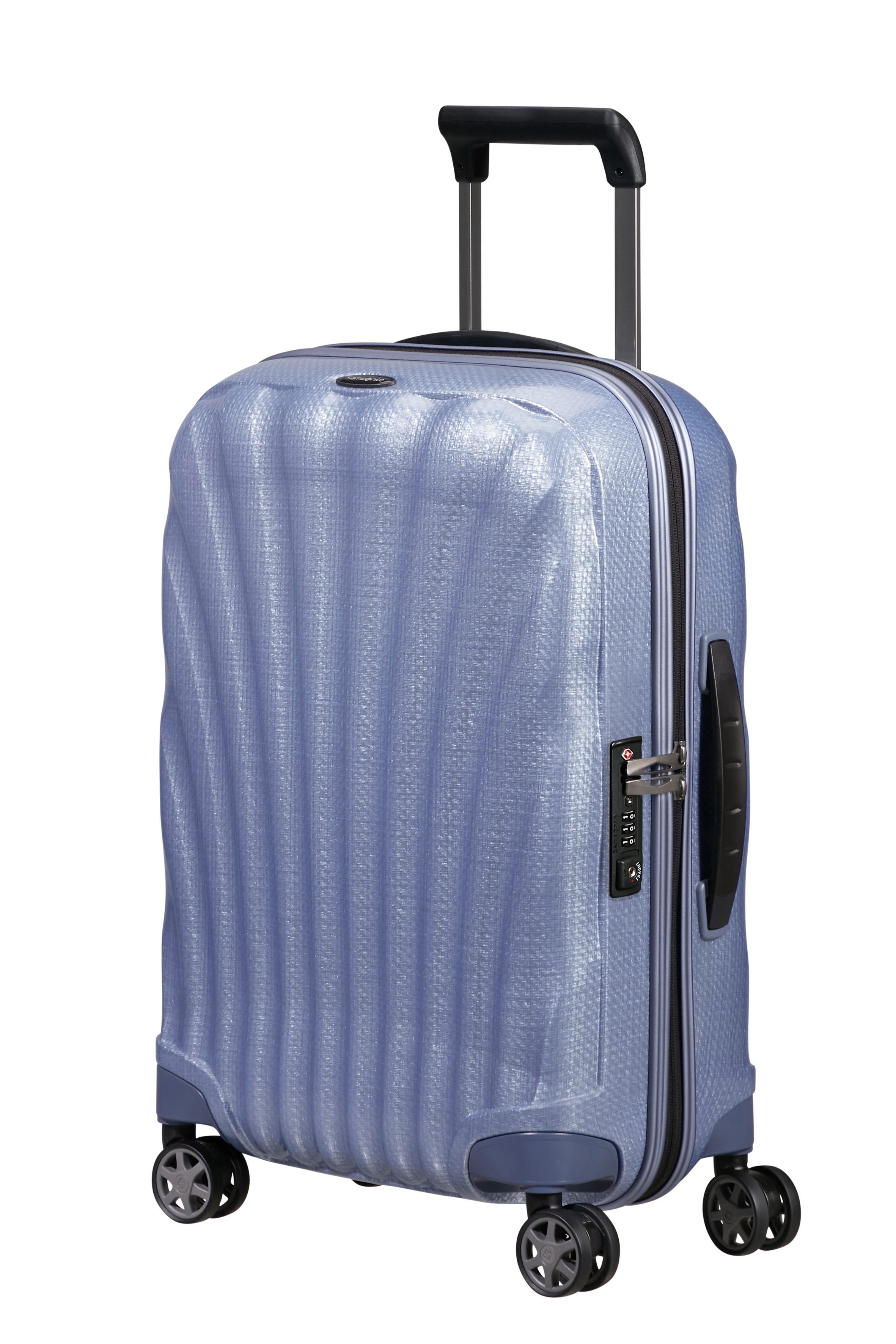 Samsonite Handgepäck-Trolley "C-LITE" 36 l 4 Rollen mit Teleskopgriff und Soft-Touch-Tragegriffen