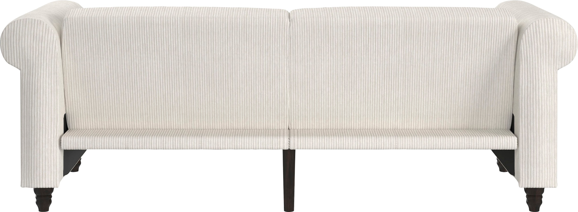 Dorel Home 3-Sitzer »Felix II, Schlafsofa 236cm, (Liegefläche 108x190cm), Rückenlehne«, 3-fach verstellbar, Sitzhöhe 46 cm, Cord