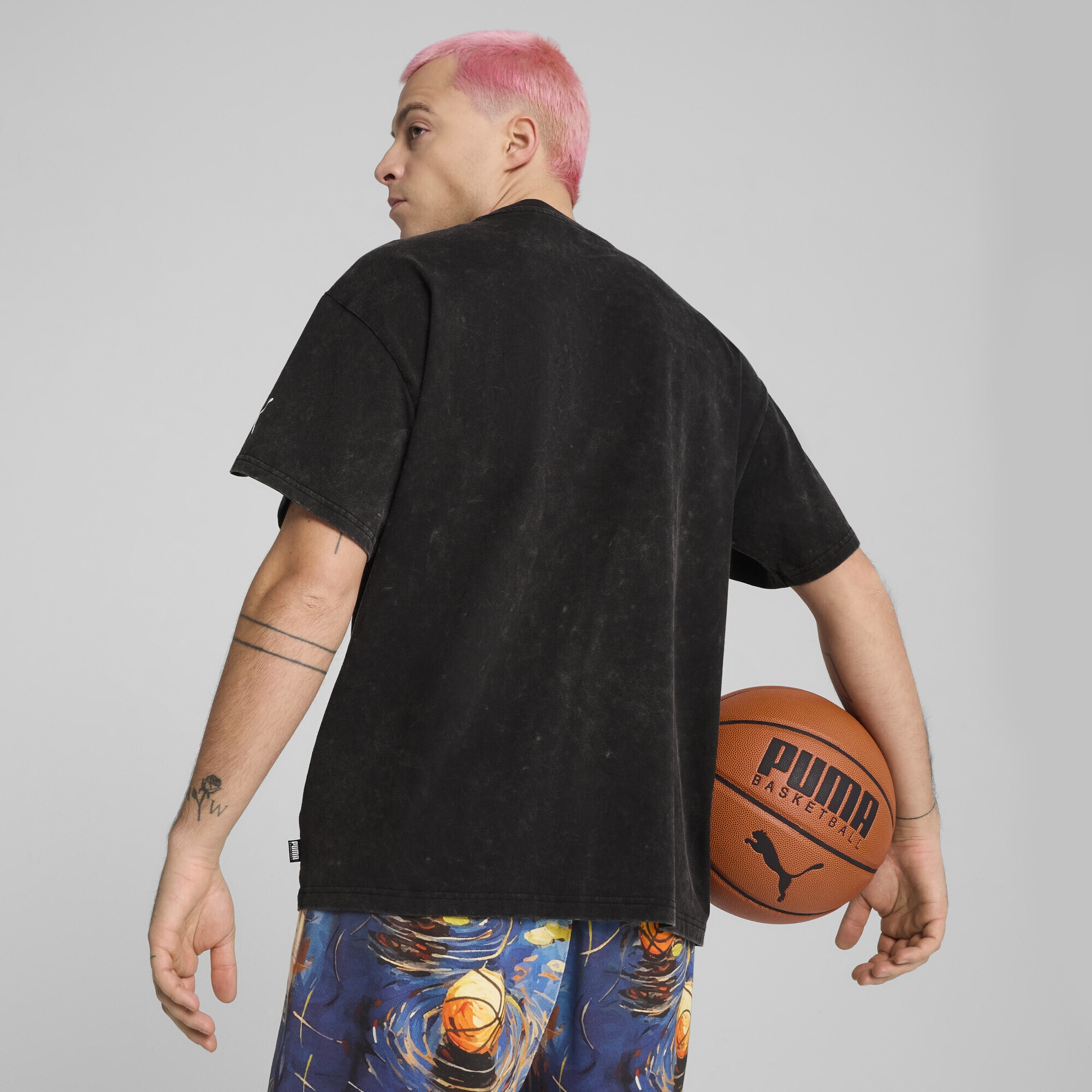 PUMA Trainingsshirt »Dylan Exhibit Basketballshirt Herren«