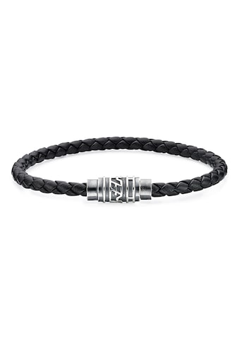 Armband »Schmuck Geschenk Silber 925 Armschmuck Lederband used look«