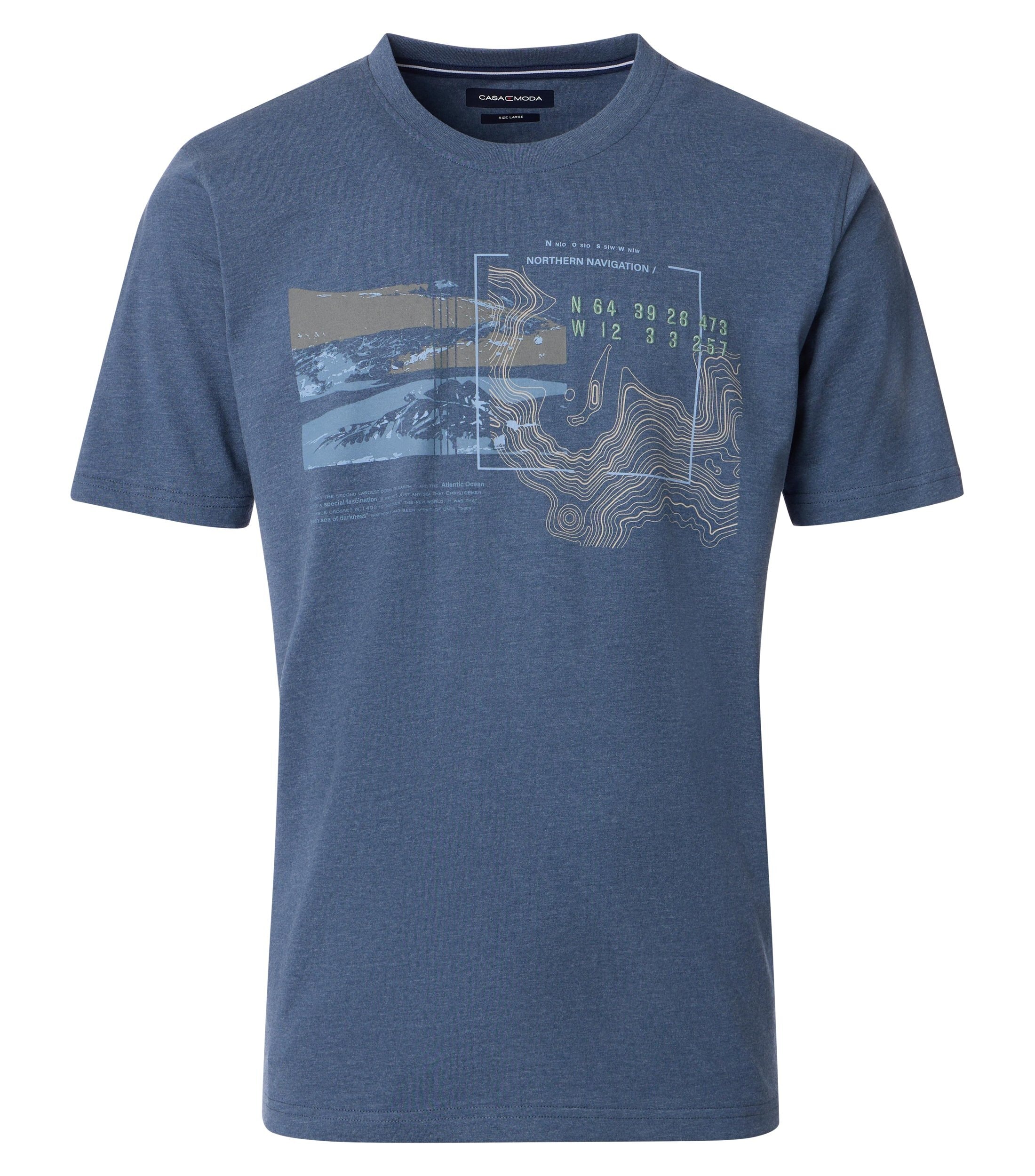 CASAMODA T-Shirt "CASAMODA T-Shirt Print" günstig online kaufen