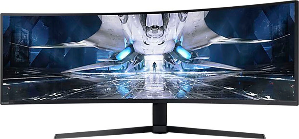 Samsung Curved-Gaming-LED-Monitor »Odyssey Neo G9 S49AG954NP«, 124 cm/49 Zoll, 5120 x 1440 px, DQHD, 1 ms Reaktionszeit, 240 Hz, 1ms (G/G)