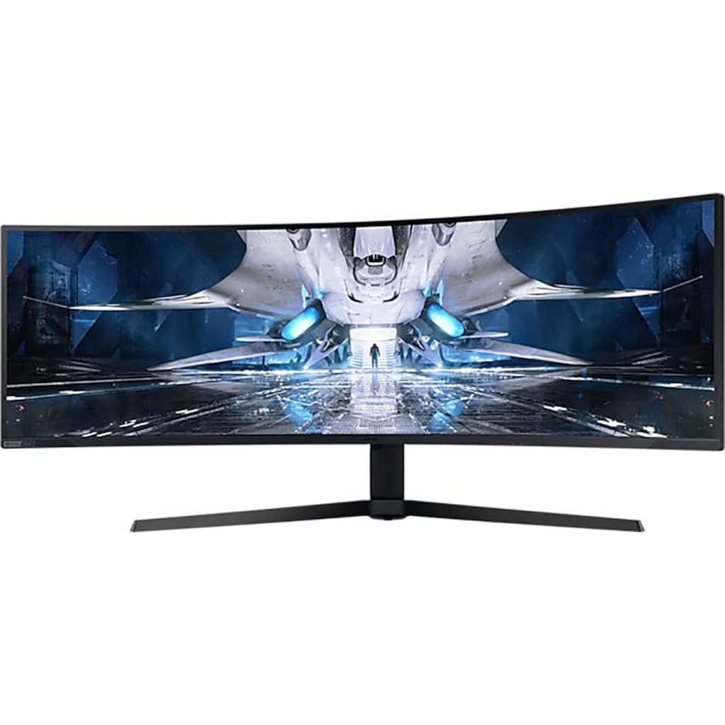 Samsung Curved-Gaming-LED-Monitor »Odyssey Neo G9 S49AG954NP«, 124 cm/49 Zoll, 5120 x 1440 px, DQHD, 1 ms Reaktionszeit, 240 Hz