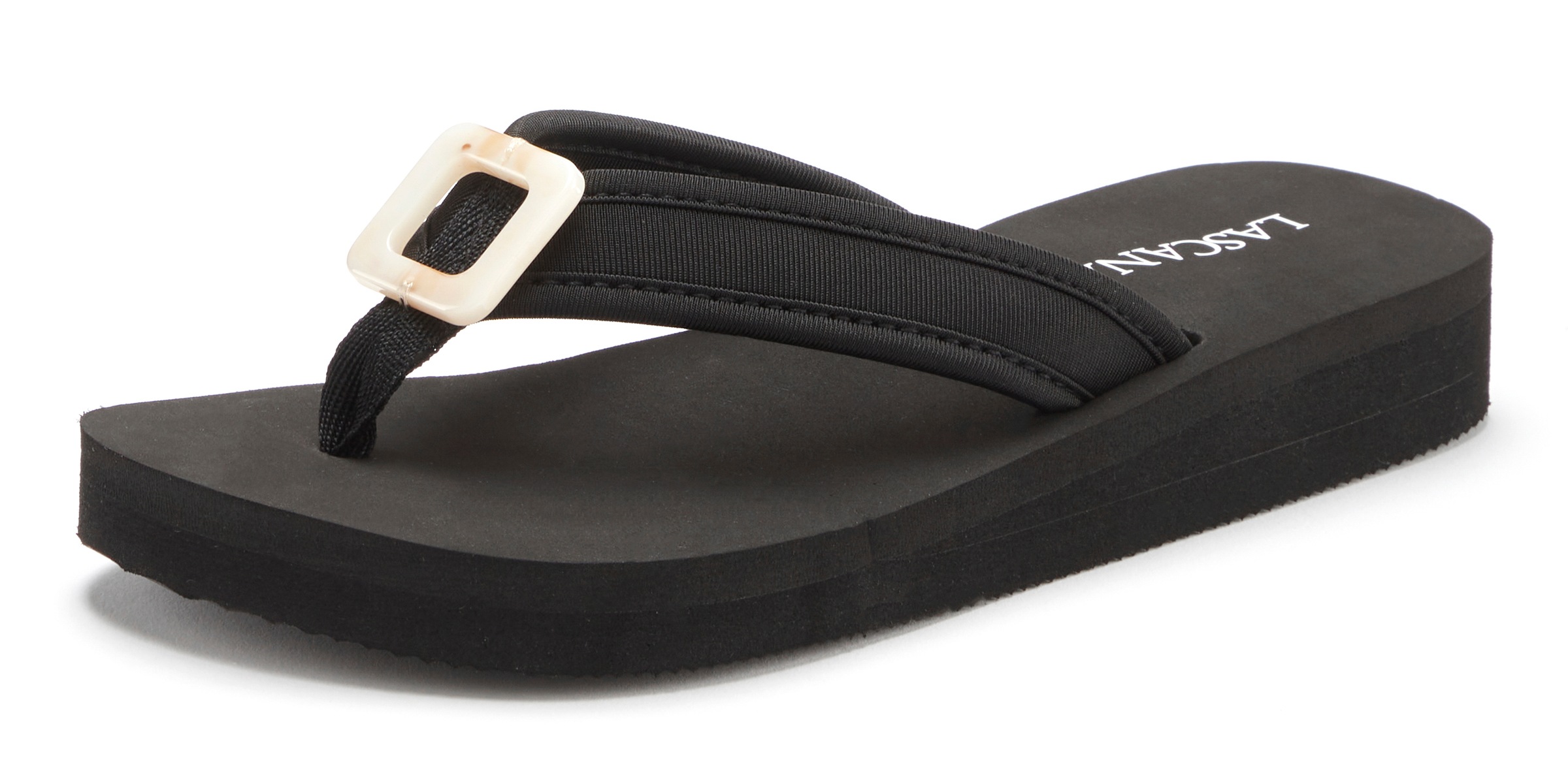 LASCANA Badezehentrenner "Sandale, Badeschuh, Pantolette, Badelatsche, Flip günstig online kaufen