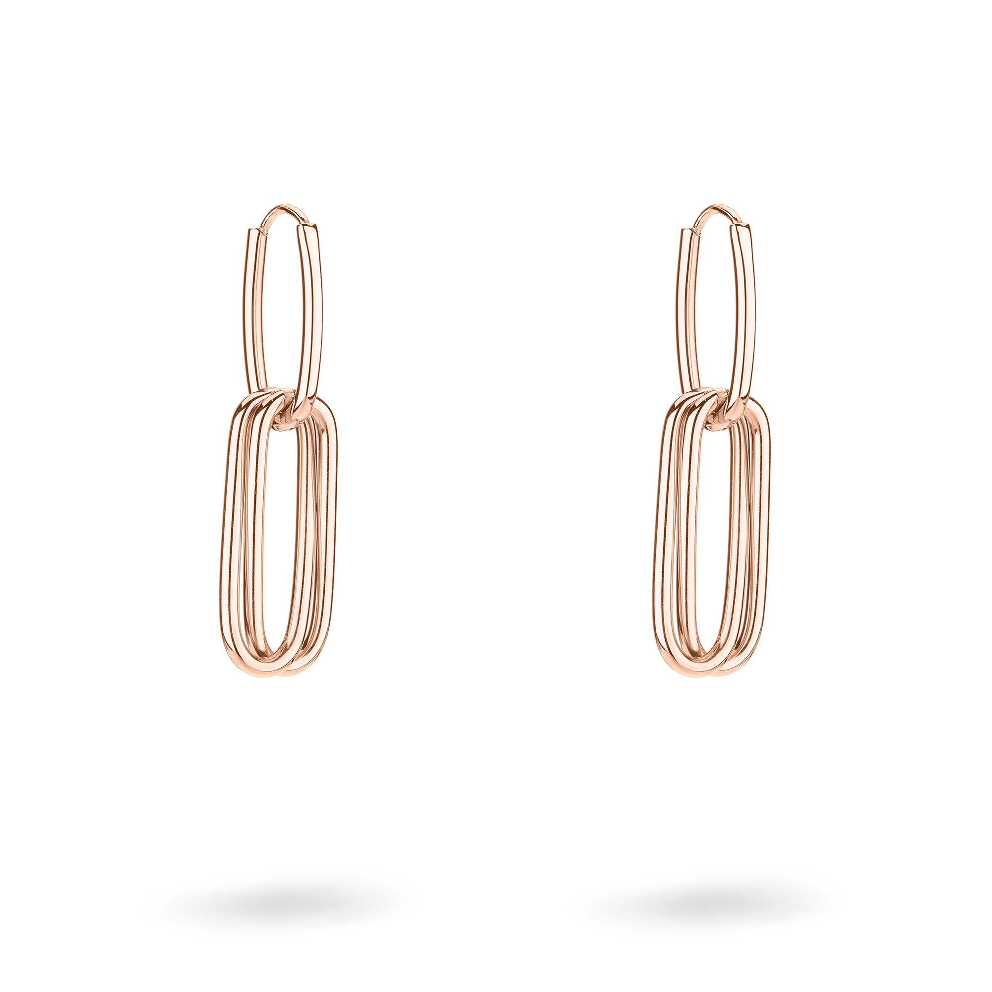 Liebeskind Berlin Paar Creolen »Schmuck Geschenk Edelstahl Ohrringe Special Link, LJ-1558, LJ-1559«