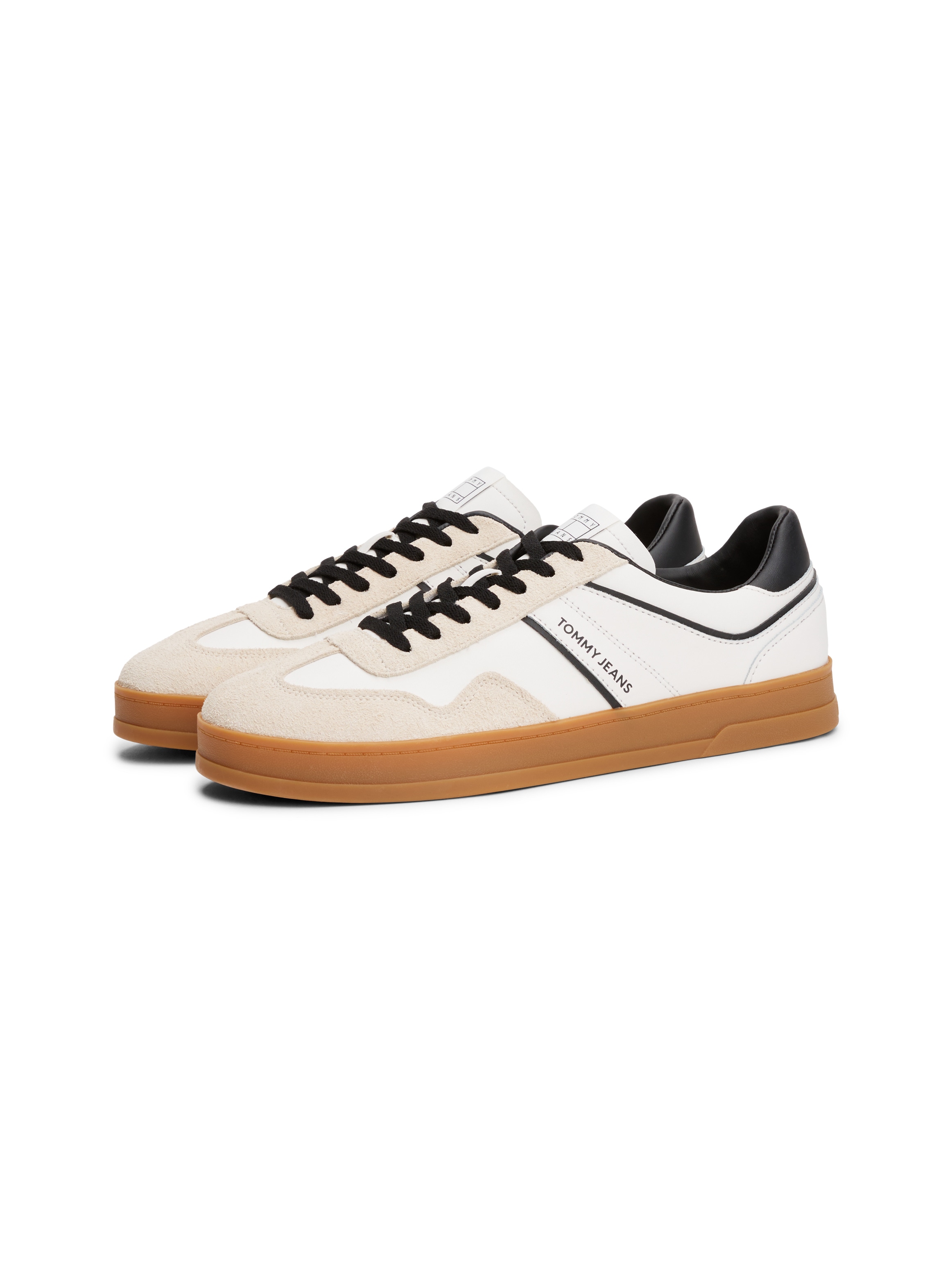 Tommy Jeans Sneaker "THE GREENWICH LEATHER", Freizeitschuh, Halbschuh, Schn günstig online kaufen