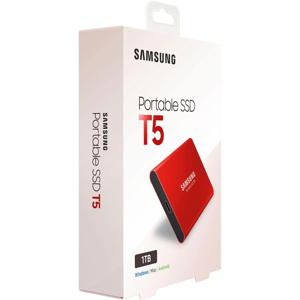 Samsung externe SSD »Portable SSD T5«, Anschluss USB 3.1