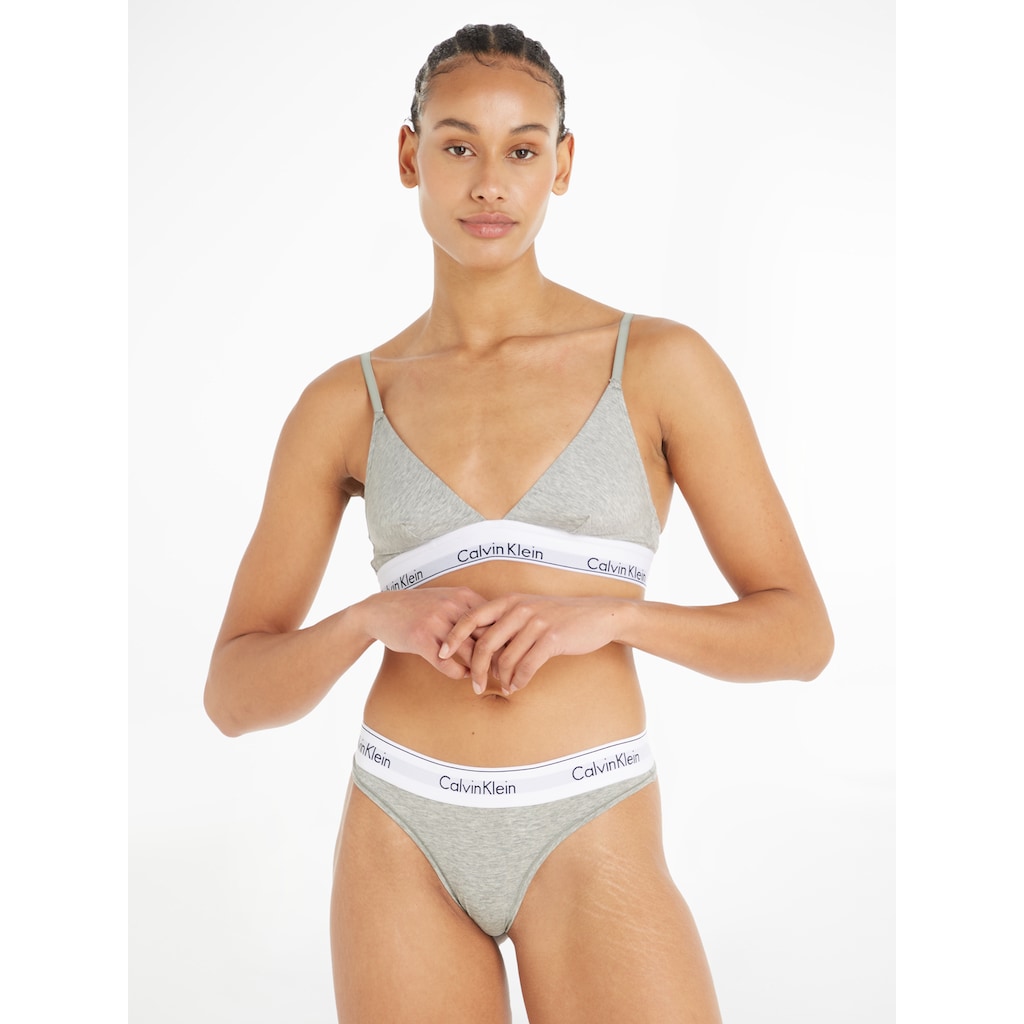 Calvin Klein Underwear String »MODERN COTTON«, mit breitem Bündchen