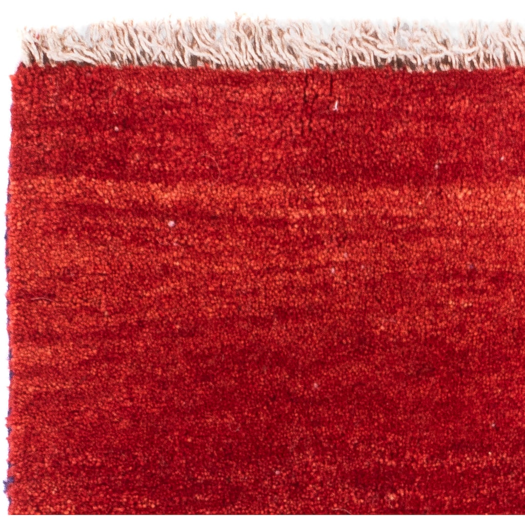 morgenland Wollteppich »Gabbeh - Perser quadratisch - 65 x 60 cm - dunkelrot«, quadratisch