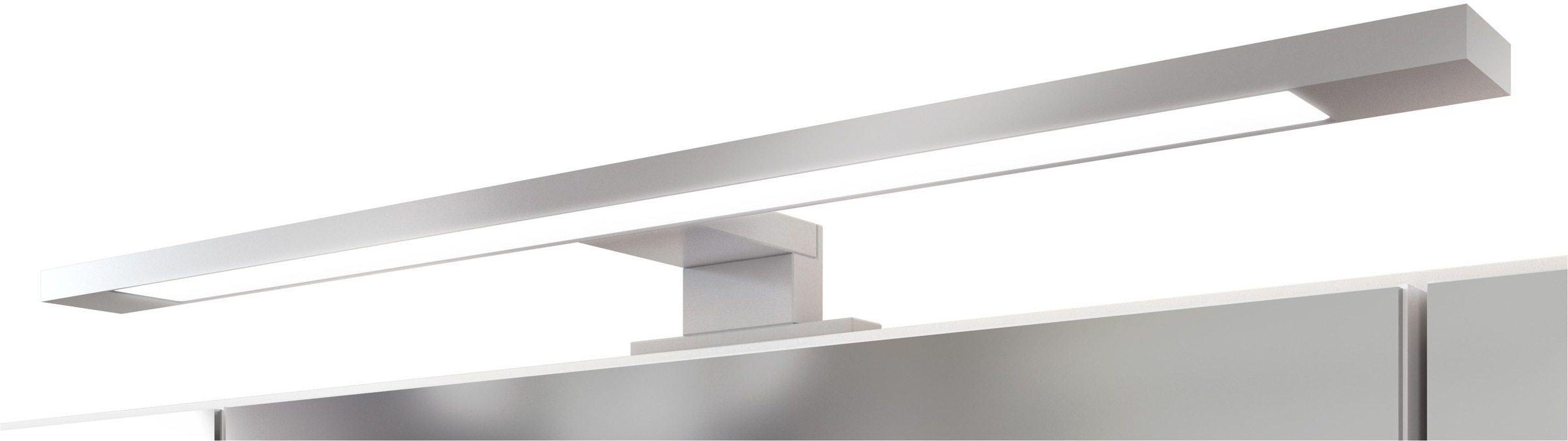 welltime Badmöbel-Set »Eixo«, Set 140 cm breit, Badmöbel mit LED-Beleuchtung