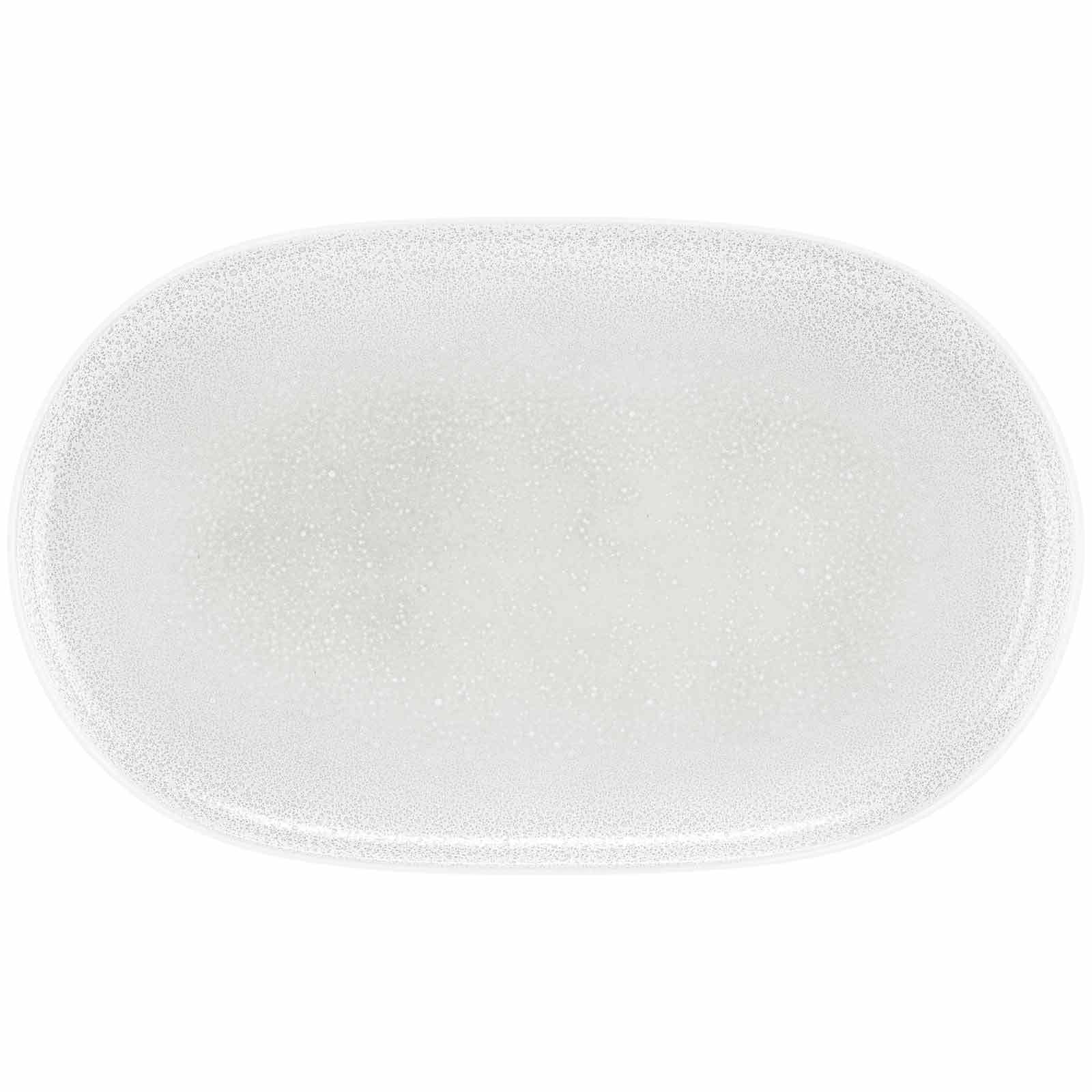 Servierplatte SELTMANN WEIDEN "Servierplatte Sento Home 38 x 24 cm", weiß (aura weiß), B:24,5cm H:2,7cm L:38,4cm, Porzellan, Servierplatten, Servierplatte, Spülmaschinengeeignet, Mikrowellengeeignet, Ofenfest, Salamandergeeignet, Kühlschrankgeeignet, Gefr 4