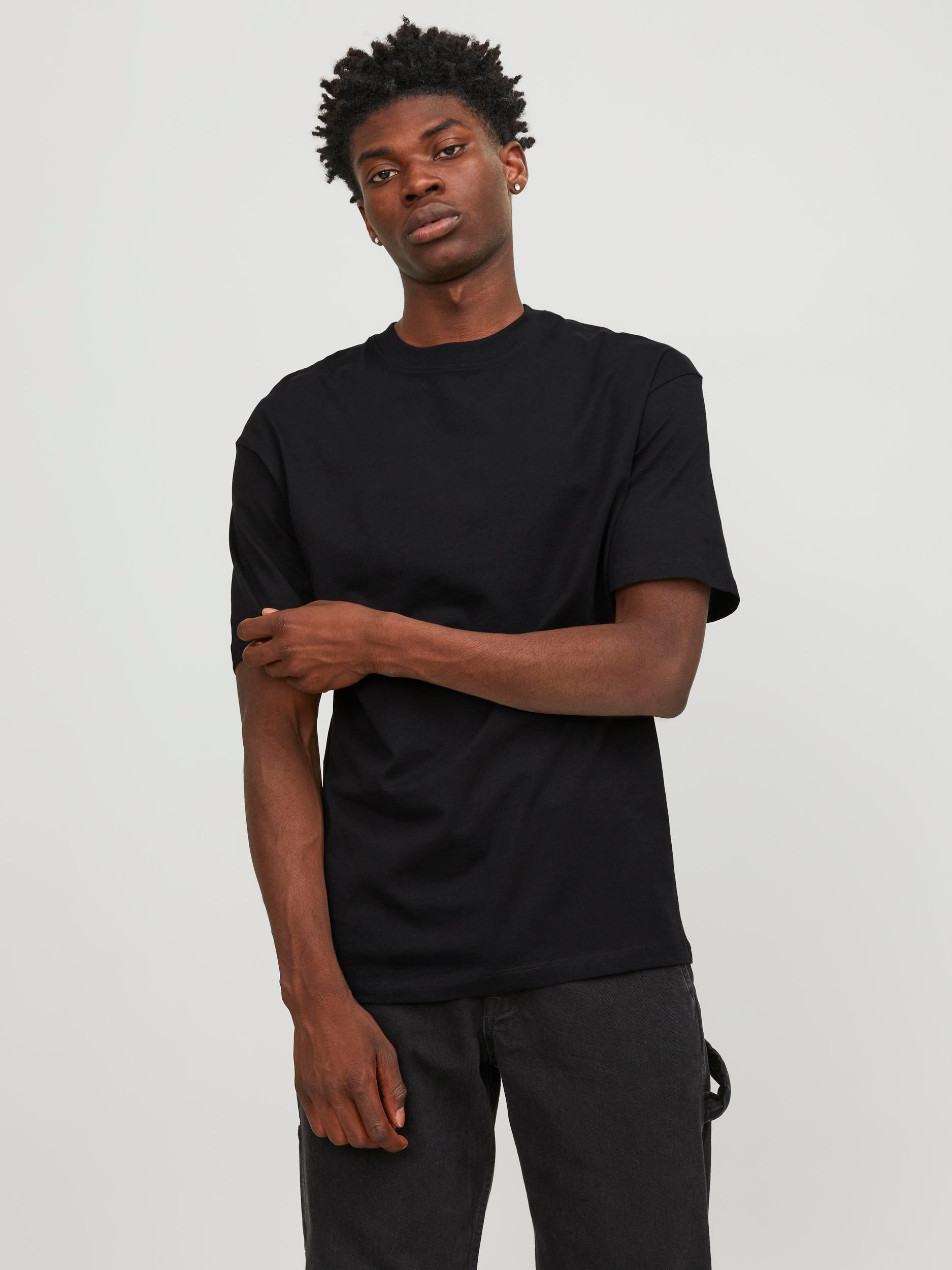Jack & Jones "JJEBRADLEY Oversize T-Shirt mit klassischem Rundhalsausschnit günstig online kaufen