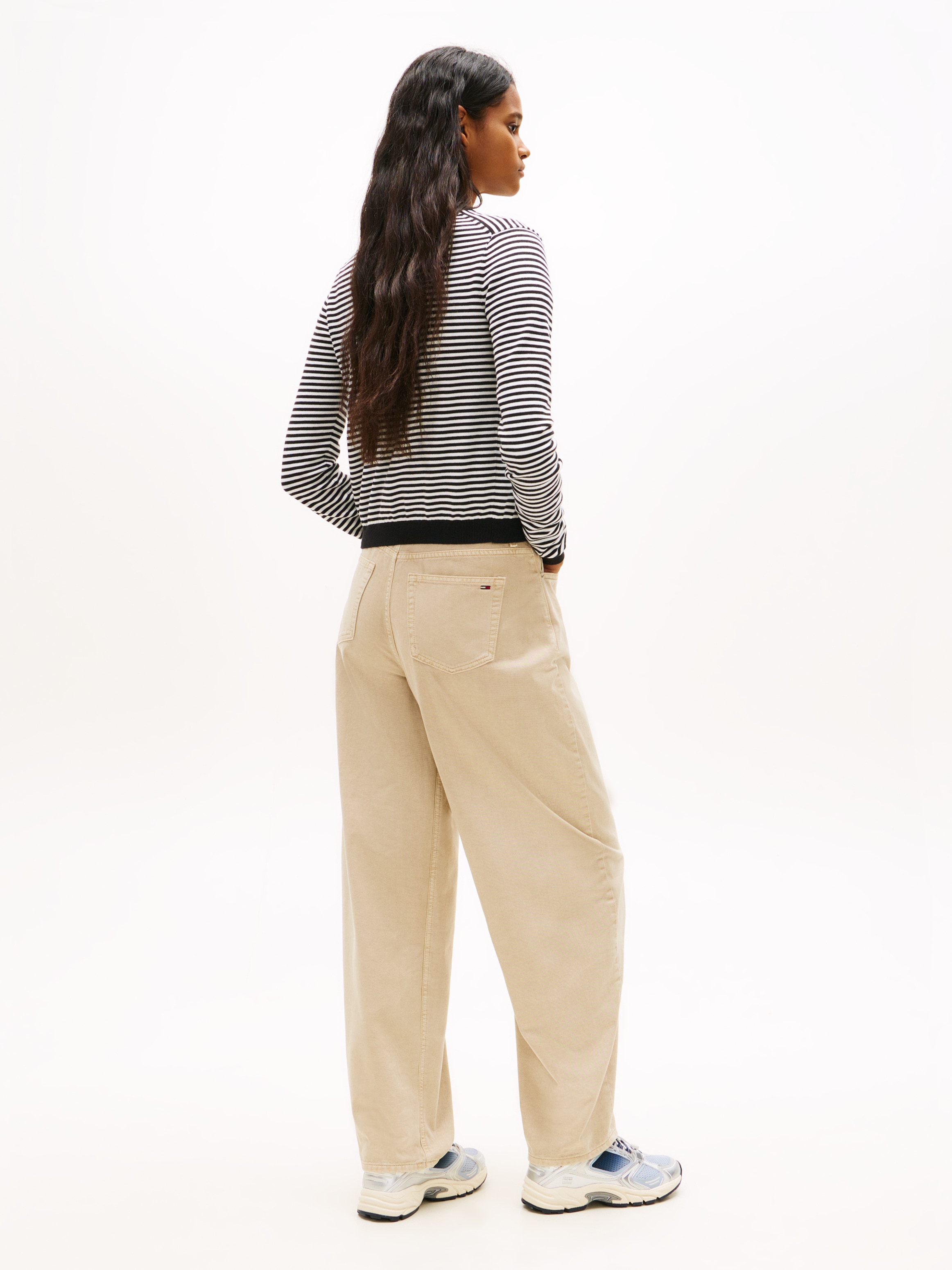 Tommy Jeans Strickjacke »TJW ESSENTIAL CREW NECK CARDIGAN« Baumwolle