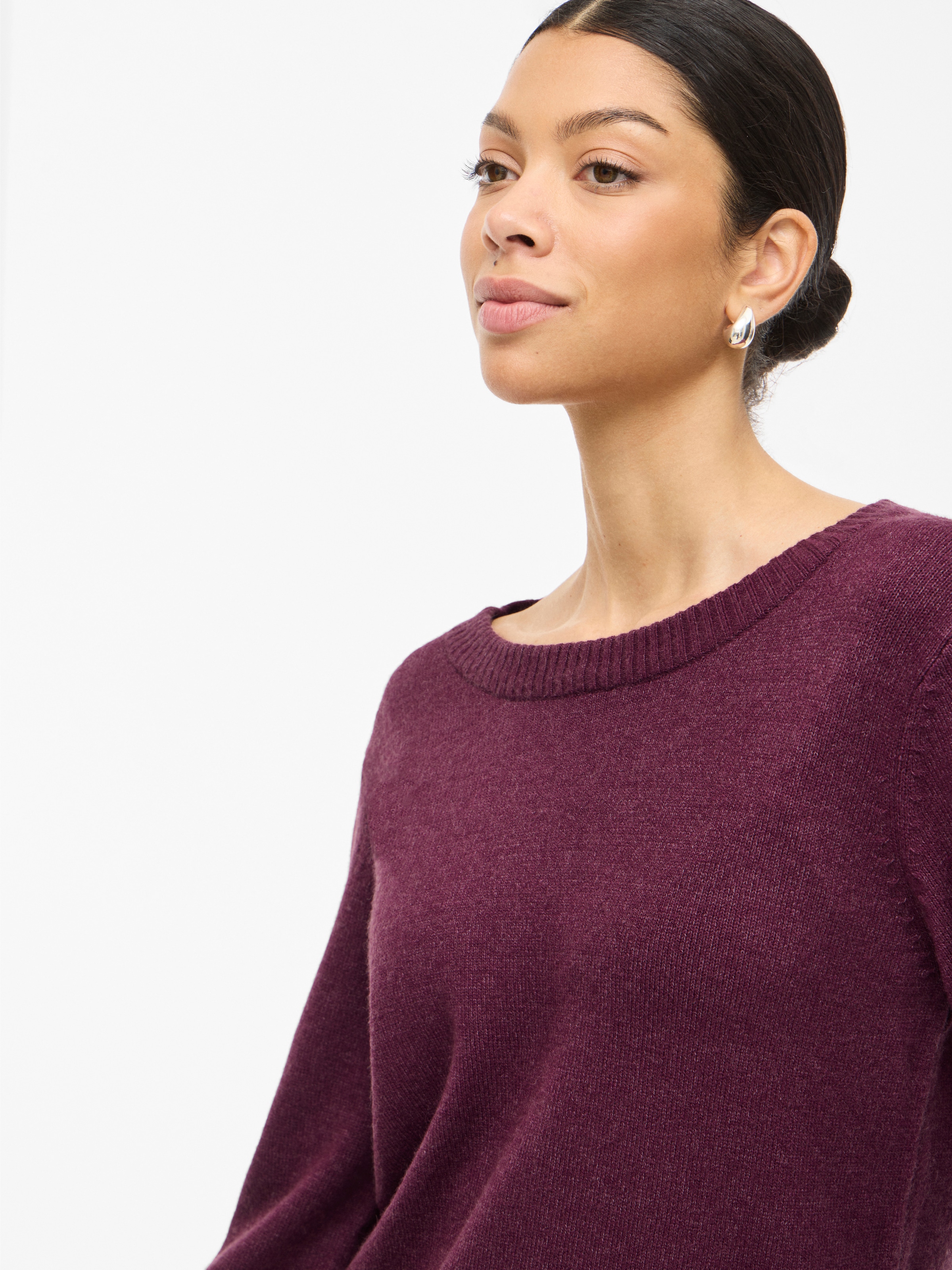Vila Rundhalspullover »VIRIL O-NECK L/S KNIT TOP - NOOS«