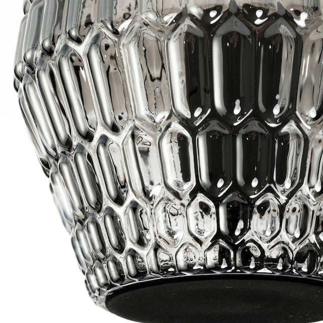 Pauleen LED Tischleuchte »Crystal Sparkle«, 1 flammig-flammig, E14, 3step  dimmbar, Grau/Glas | BAUR