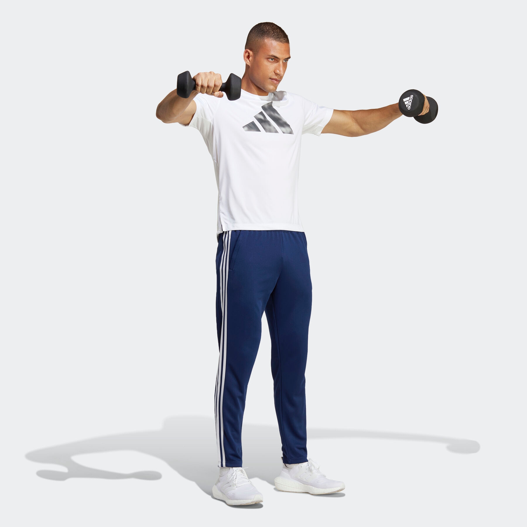 adidas Performance Sporthose »TRAIN ESSENTIALS 3STREIFEN«, (1 tlg.)