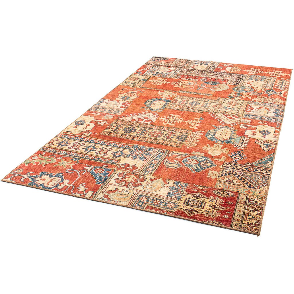 morgenland Wollteppich »Kazak Patchwork 235 x 160 cm«, rechteckig