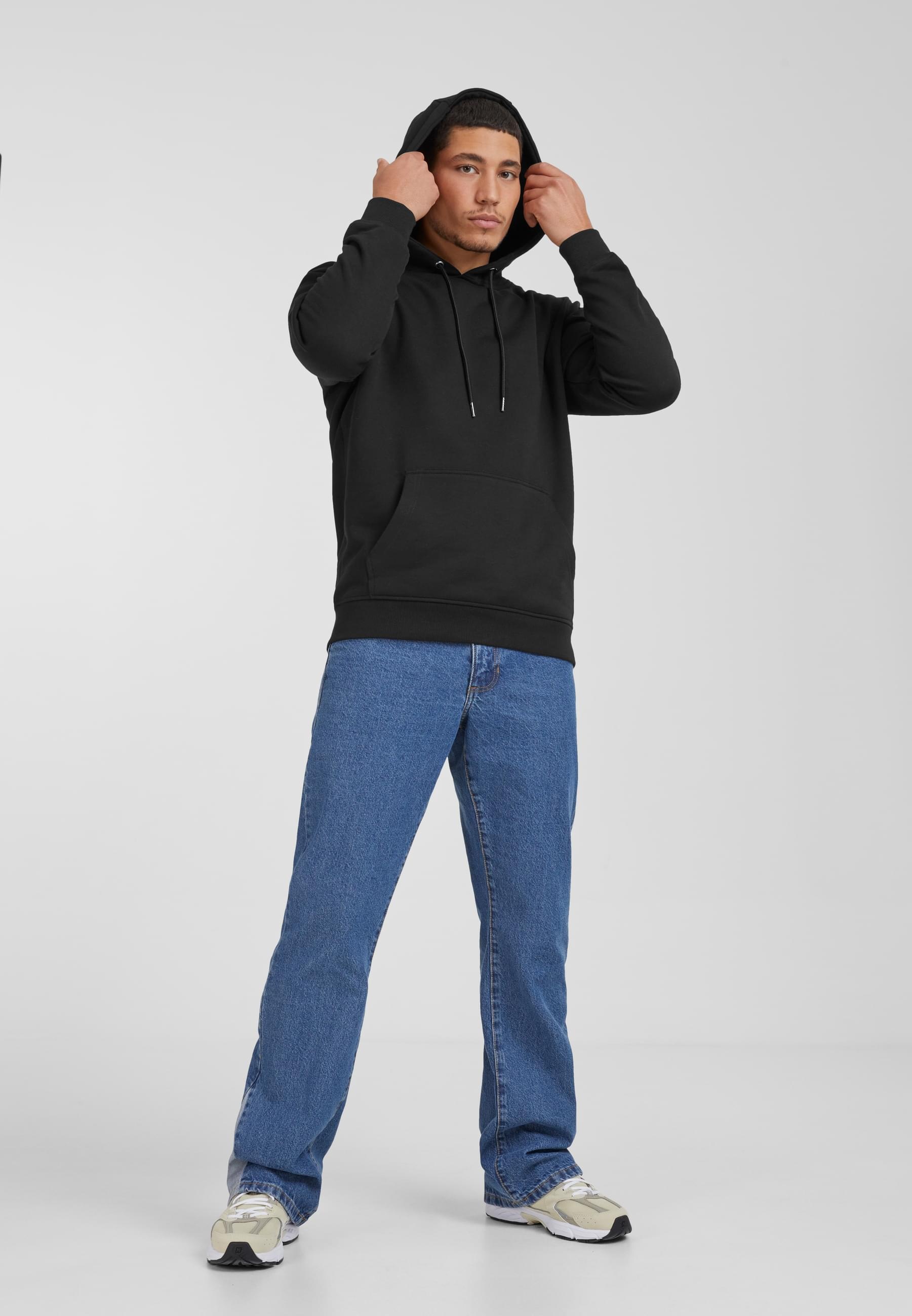 URBAN CLASSICS Sweatshirt »Urban Classics Herren Basic Sweat Hoody«, (1 tlg.)