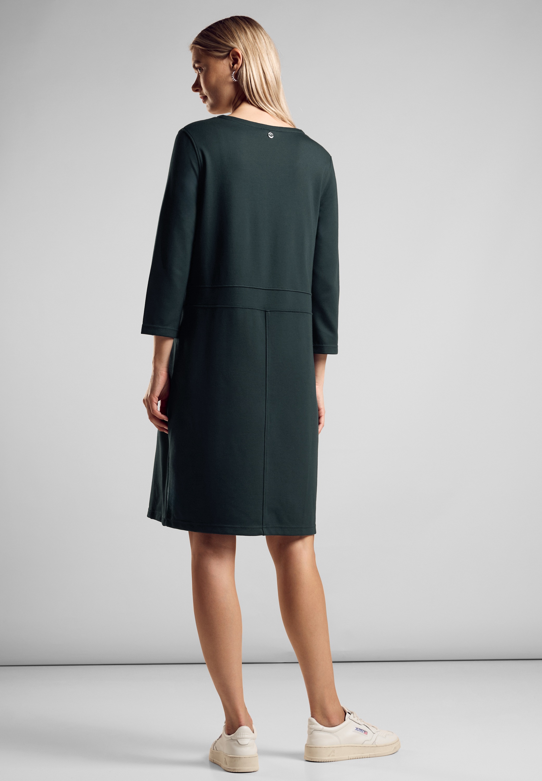 STREET ONE Sweatkleid Eingrifftaschen knielang günstig online kaufen