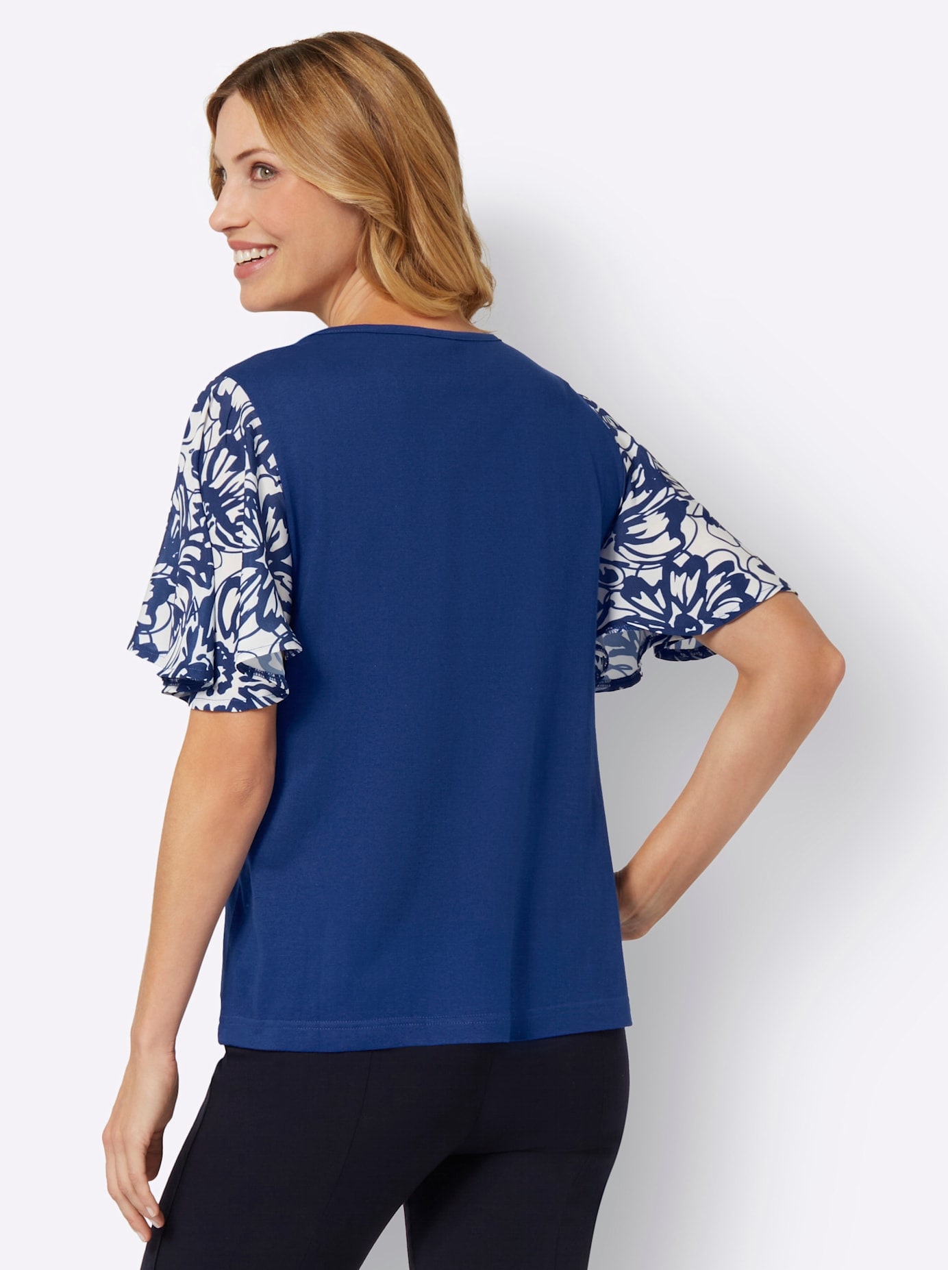 Classic Basics Kurzarmshirt »V-Shirt«, (1 tlg.)