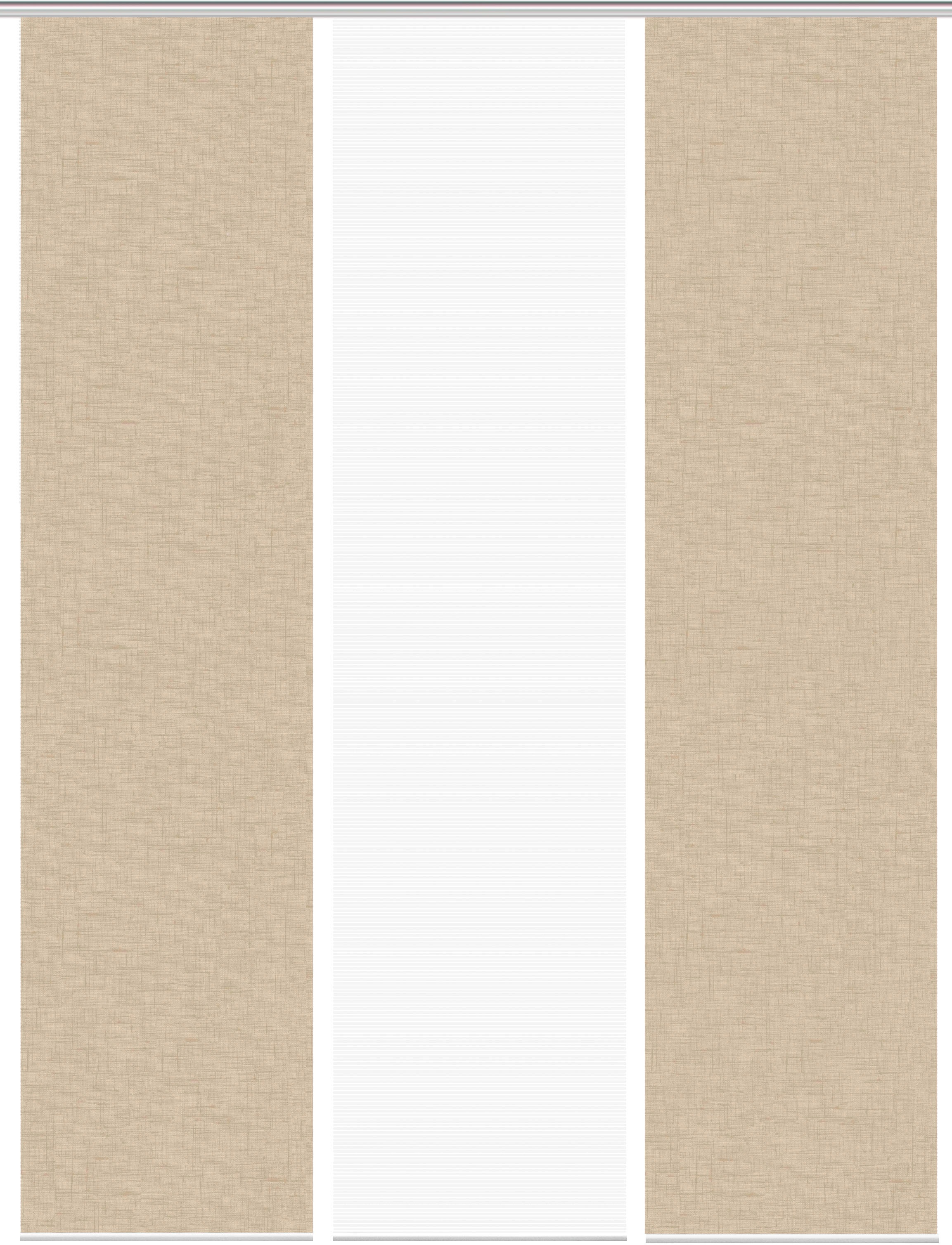 Vision S Schiebegardine »PIVE 3er SET« Paneelwagen 3 Stk. tlg. Schiebevorhang Digidruck 3er Set PIVE